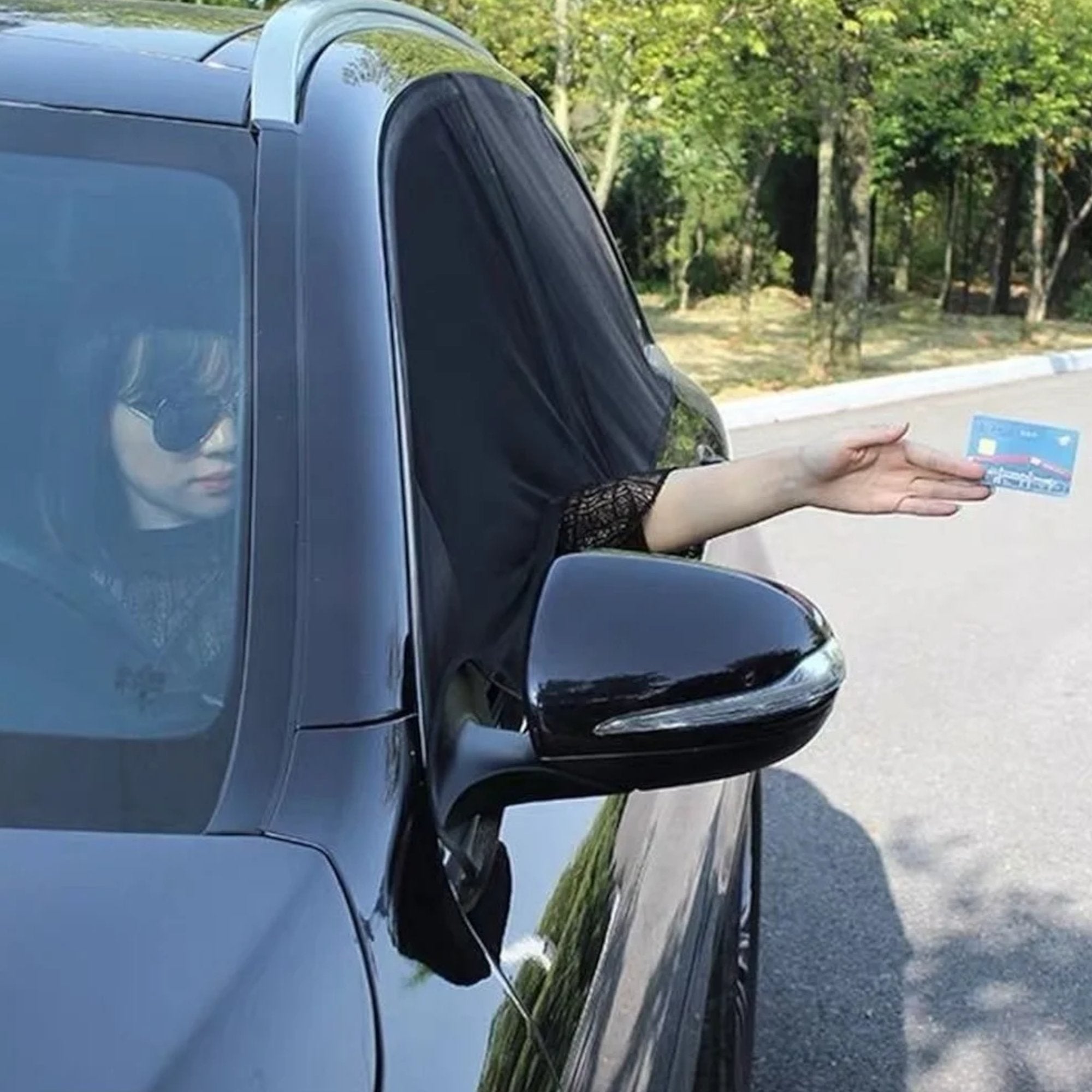 Set od 2 komada mrežastih komarnika za automobil – zaštita od insekata i udobnost putovanja!