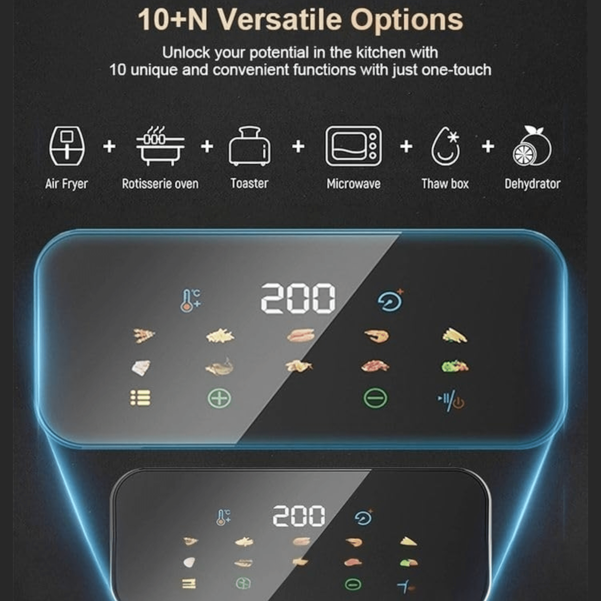 Višenamjenska Air Fryer/Pećnica s vrućim zrakom