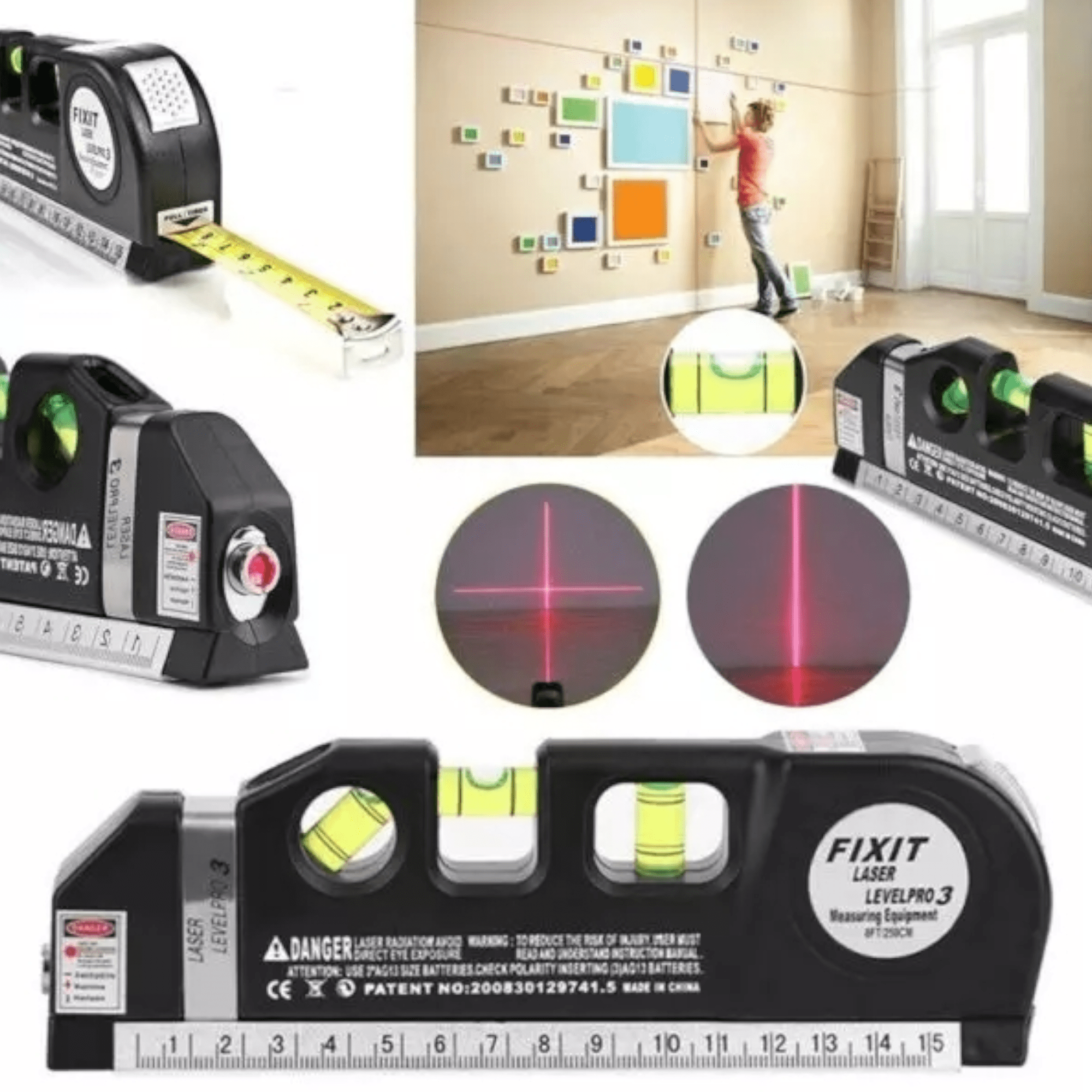 Revolucionarni Multifunkcionalni Laser "LevelPro 3" za Precizno Merenje!