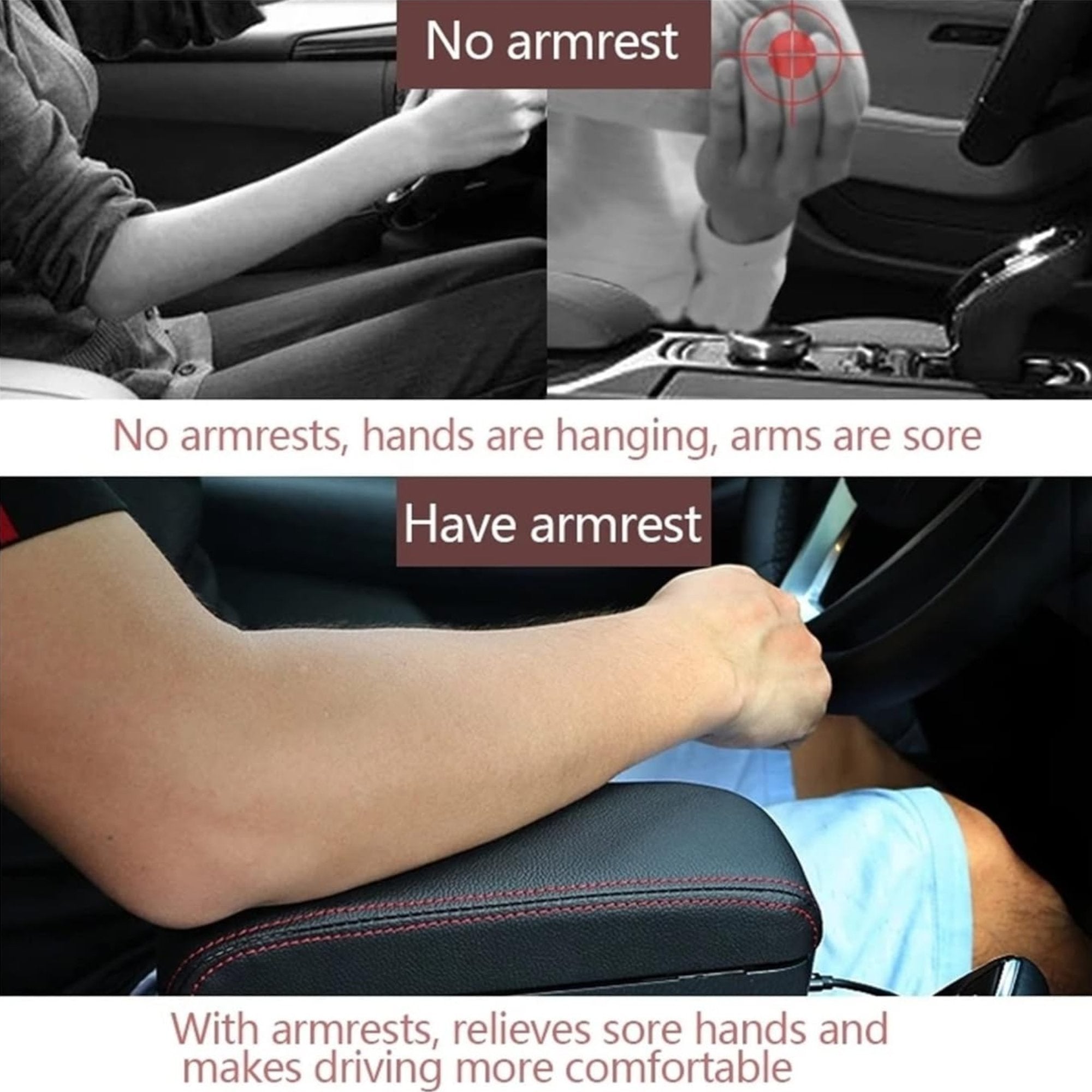 Svestrani Auto Naslon za Ruke s Bežičnim Punjenjem - Savršen Prijatelj na Putu!