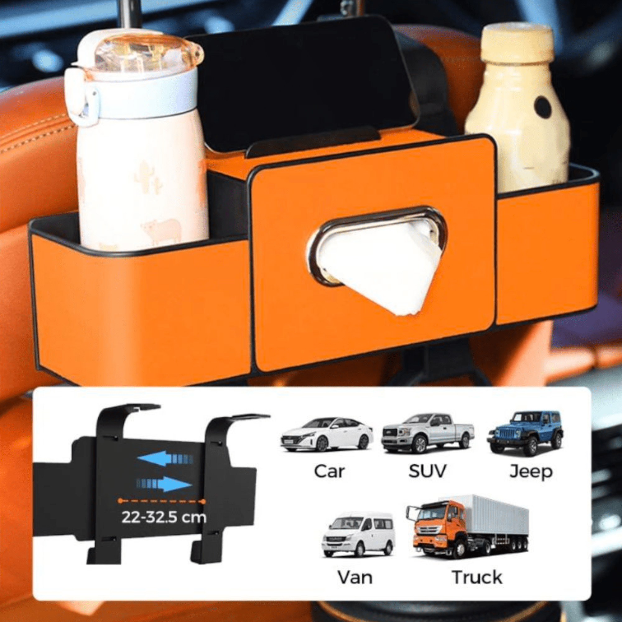 Praktični multitasking Organizator za zadnje sjedalo automobila