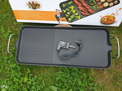 🔥 KOREAN BBQ & HOT POT ELEKTRIČNI ROŠTILJ 2000 W (68 × 28 cm) – DVA U JEDNOM, MAKSIMALAN UŽITAK