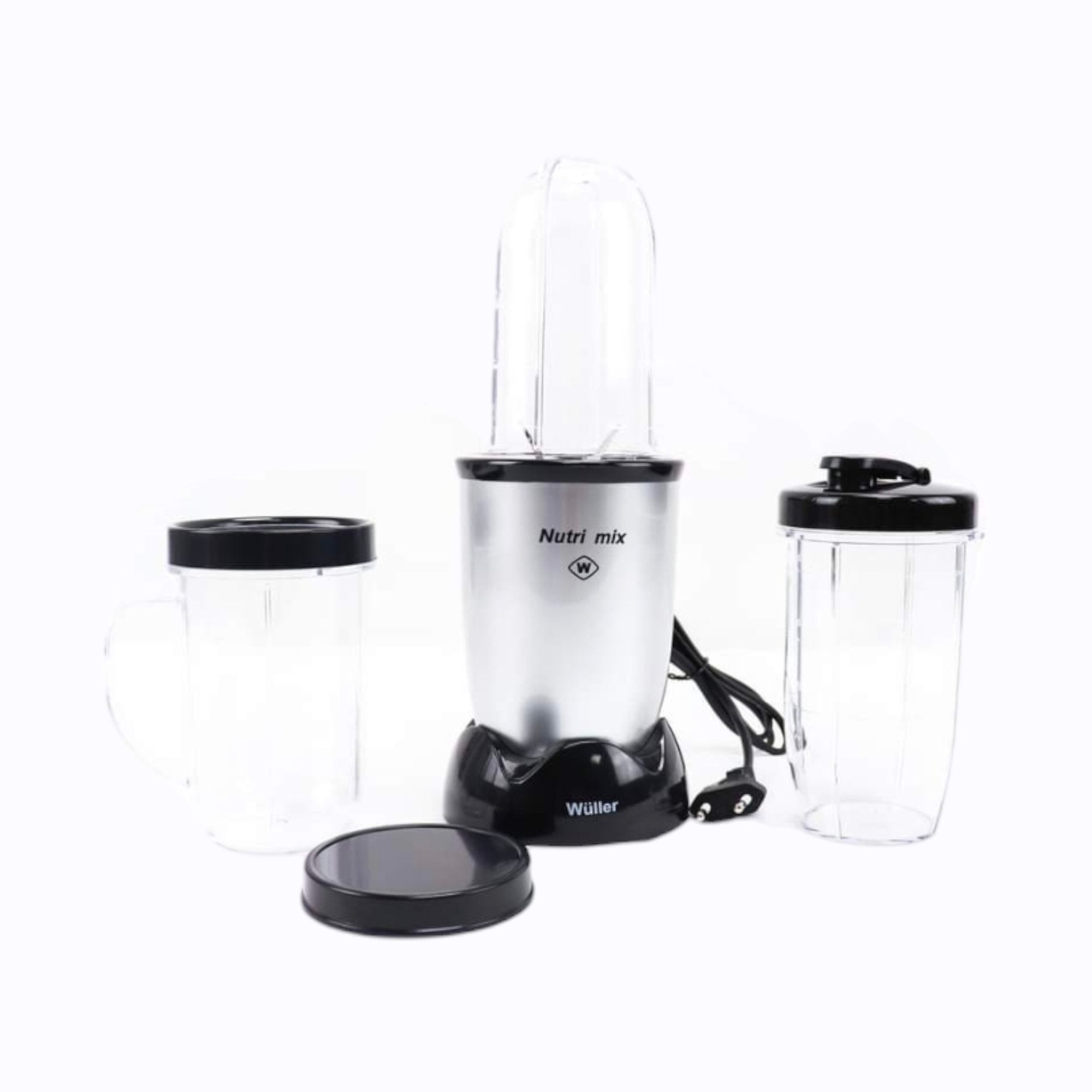 Wüller Nutri Mix Blender with 3 Versatile Containers