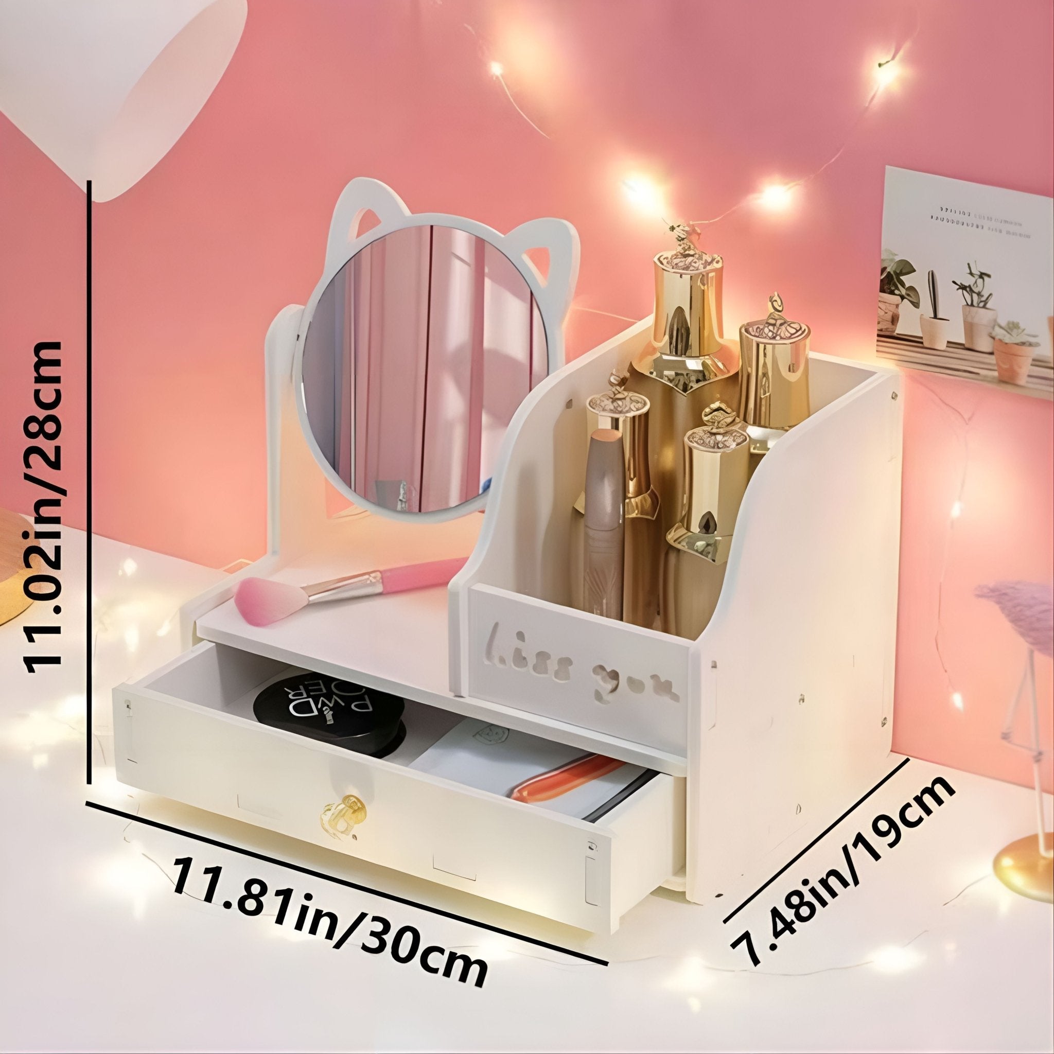 Elegantan organizator za kozmetiku "0725