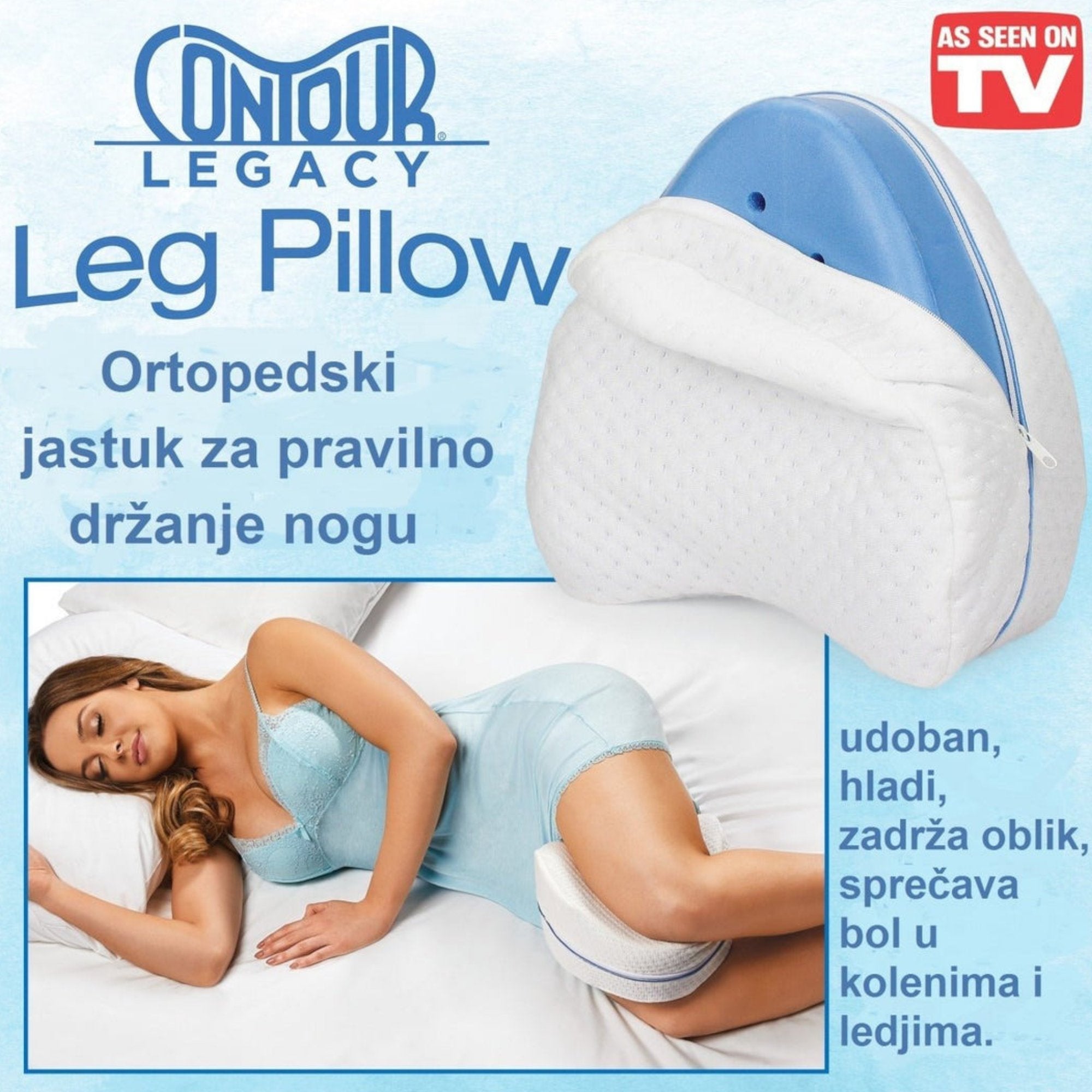 Revolucionarni Ortopedski Jastuk za Savršenu Podršku Nogu