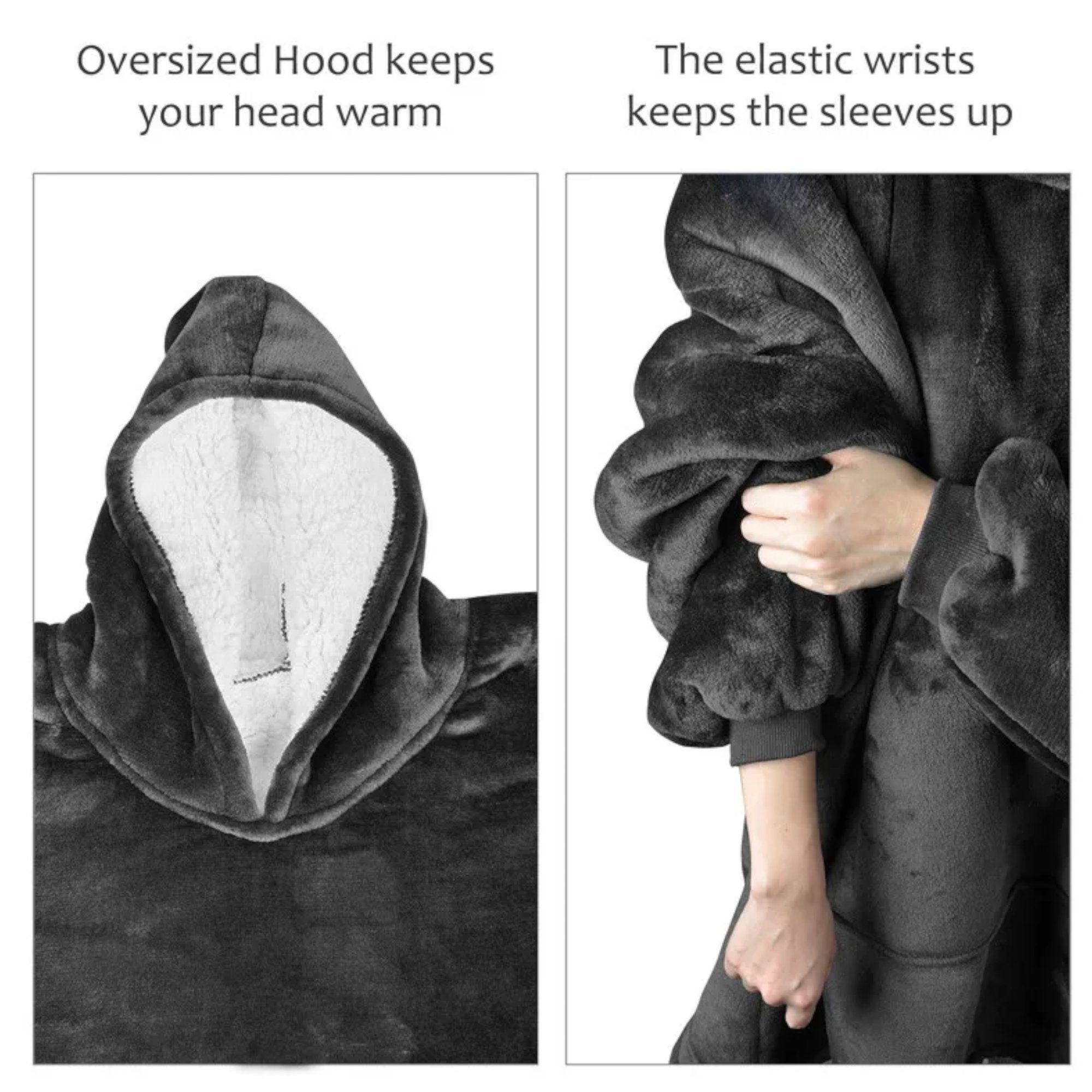 Cozy Oversized Hoodie Blanket for Ultimate Comfort