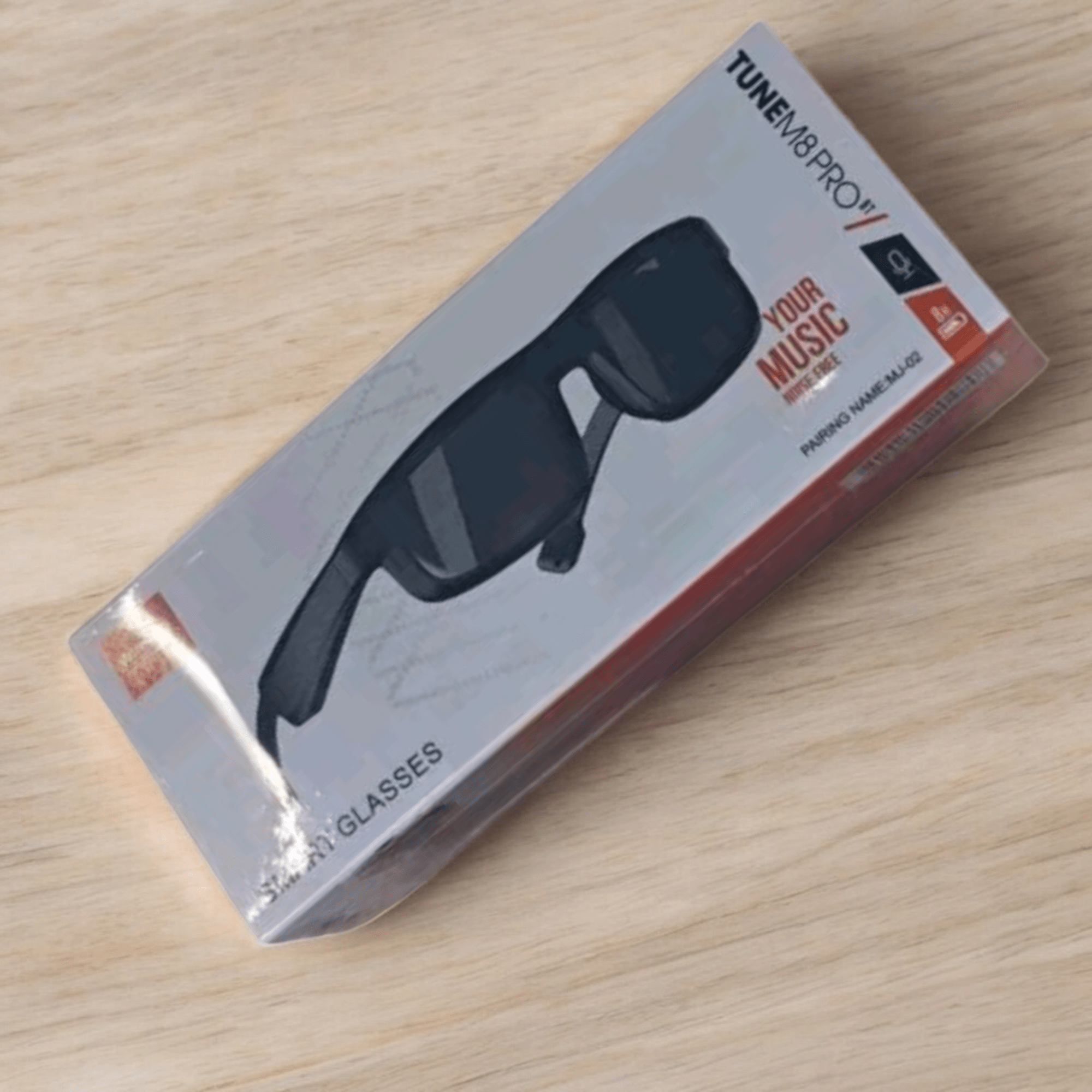 Napredne UV Bluetooth naočale "M8 Pro" s ugrađenim mikrofonom i zvučnikom za vrhunsku zabavu i siguran stil