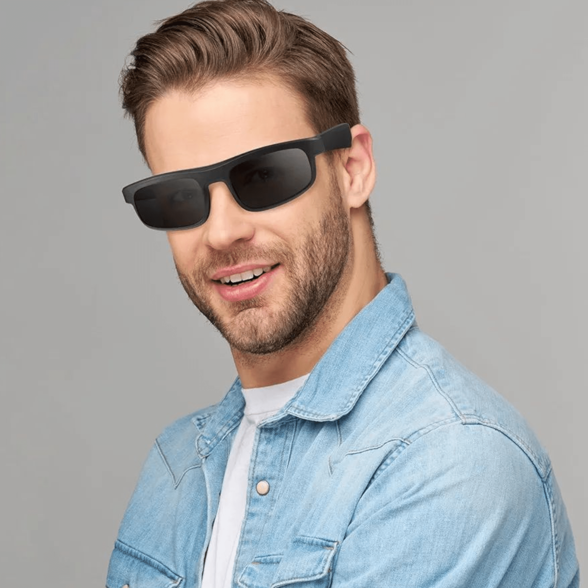 Napredne UV Bluetooth naočale "M8 Pro" s ugrađenim mikrofonom i zvučnikom za vrhunsku zabavu i siguran stil
