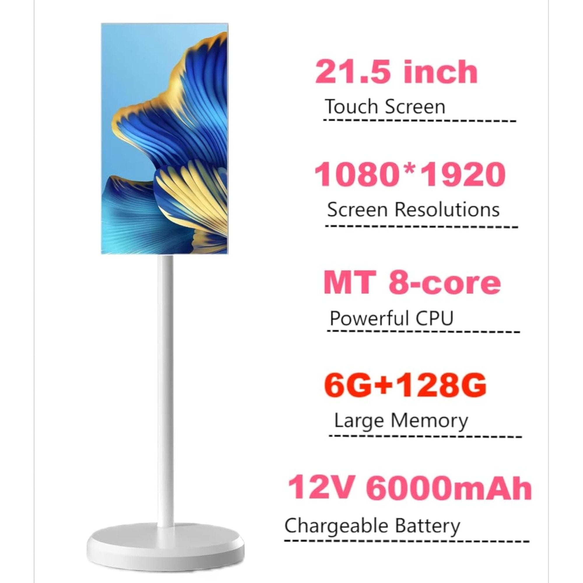 Sofisticirani Prijenosni Touch Display s Pametnim Značajkama