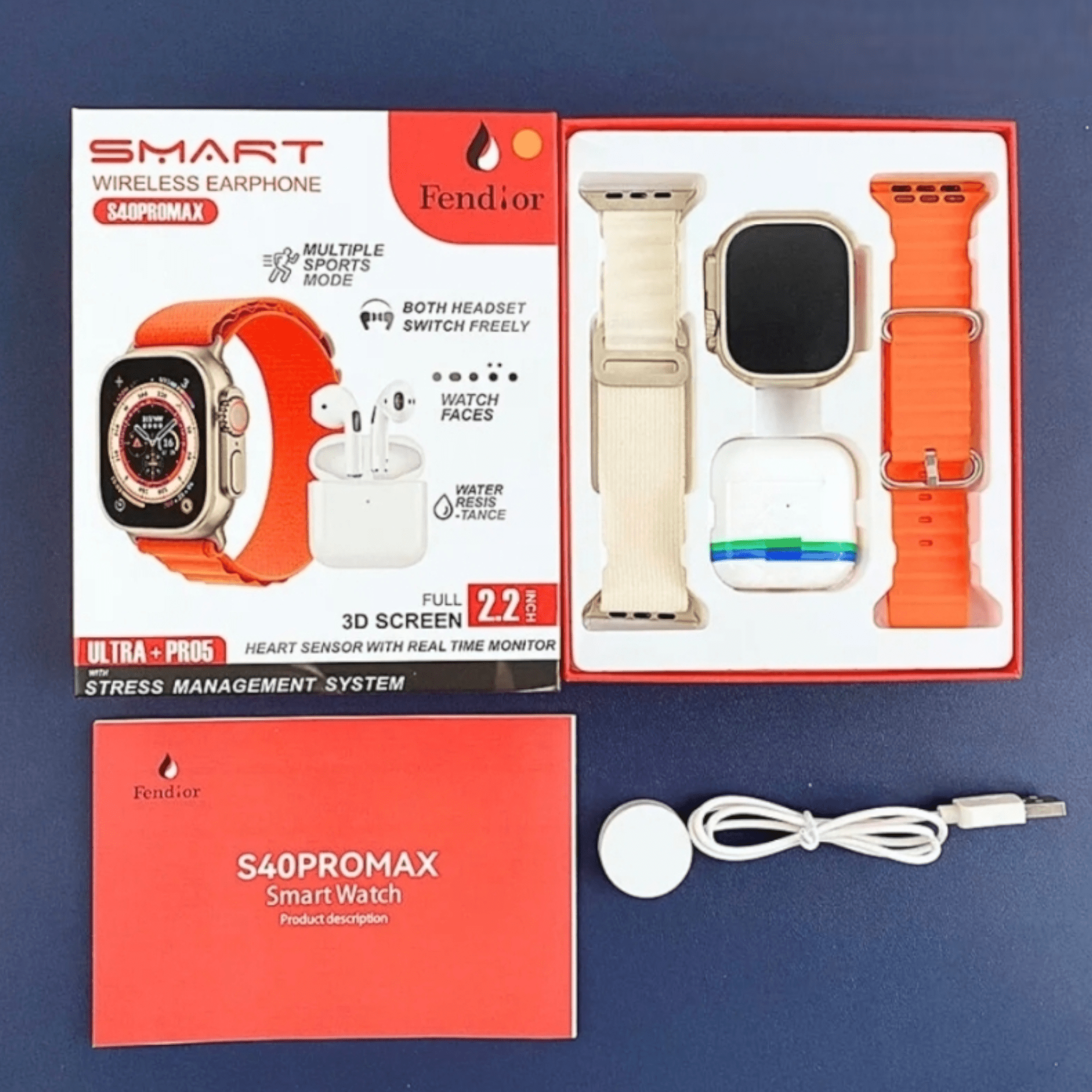 Pametni sat "S40ProMax" s BESPLATNIM slušalicama!