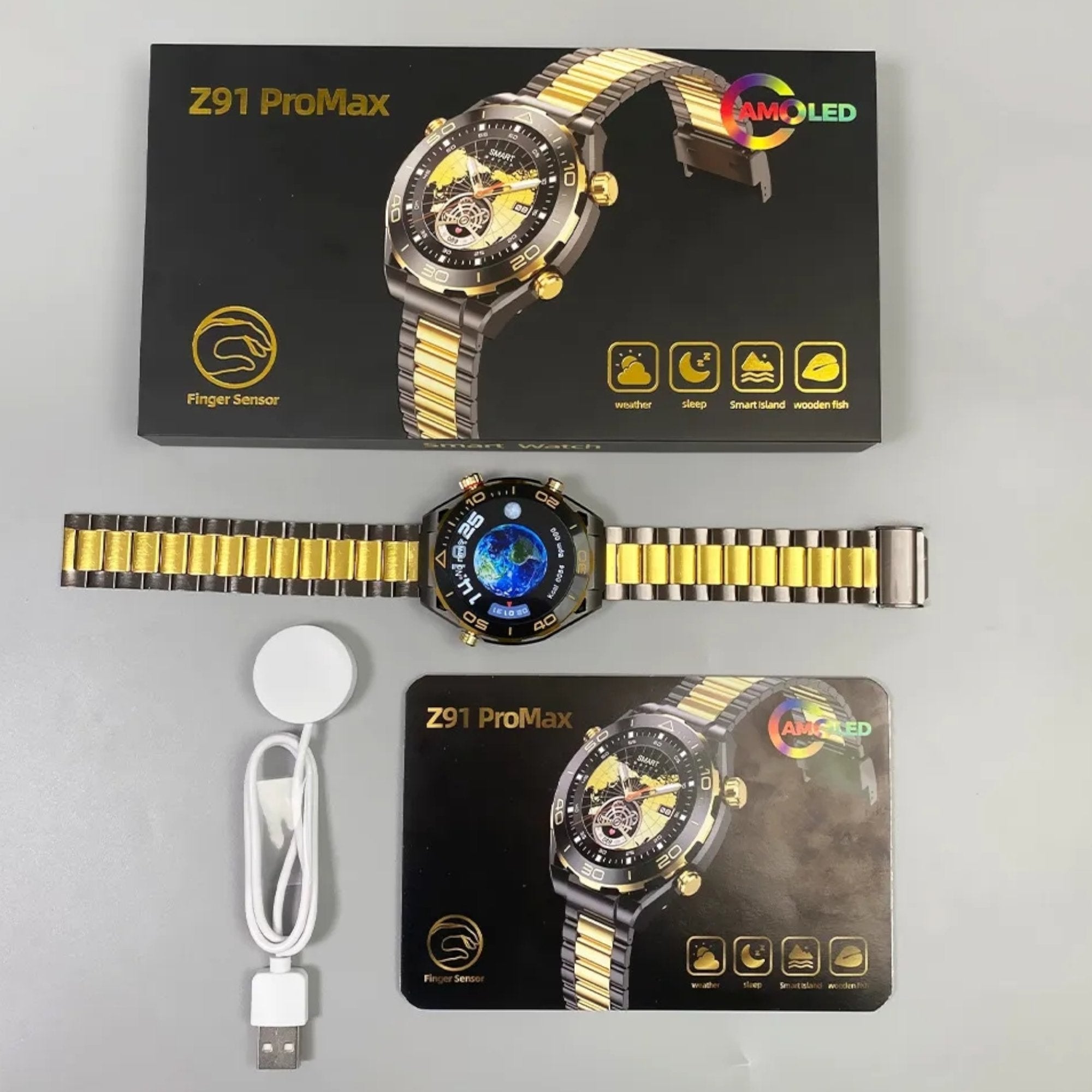 Elegantni pametni sat "Z91 ProMax" za tehnološke entuzijaste