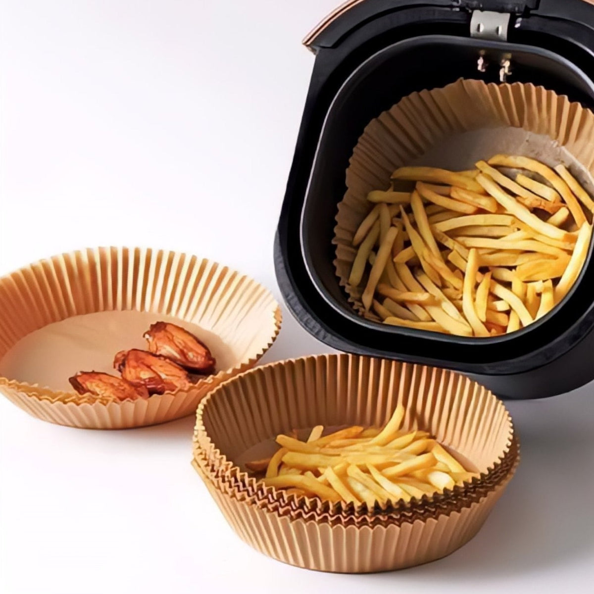 Set Papirnih Kalupa za Fritezu - 50 Praktičnih Komada