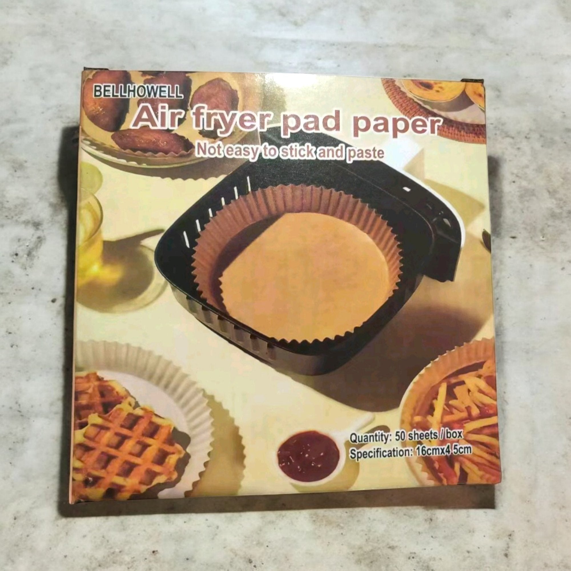 Set Papirnih Kalupa za Fritezu - 50 Praktičnih Komada