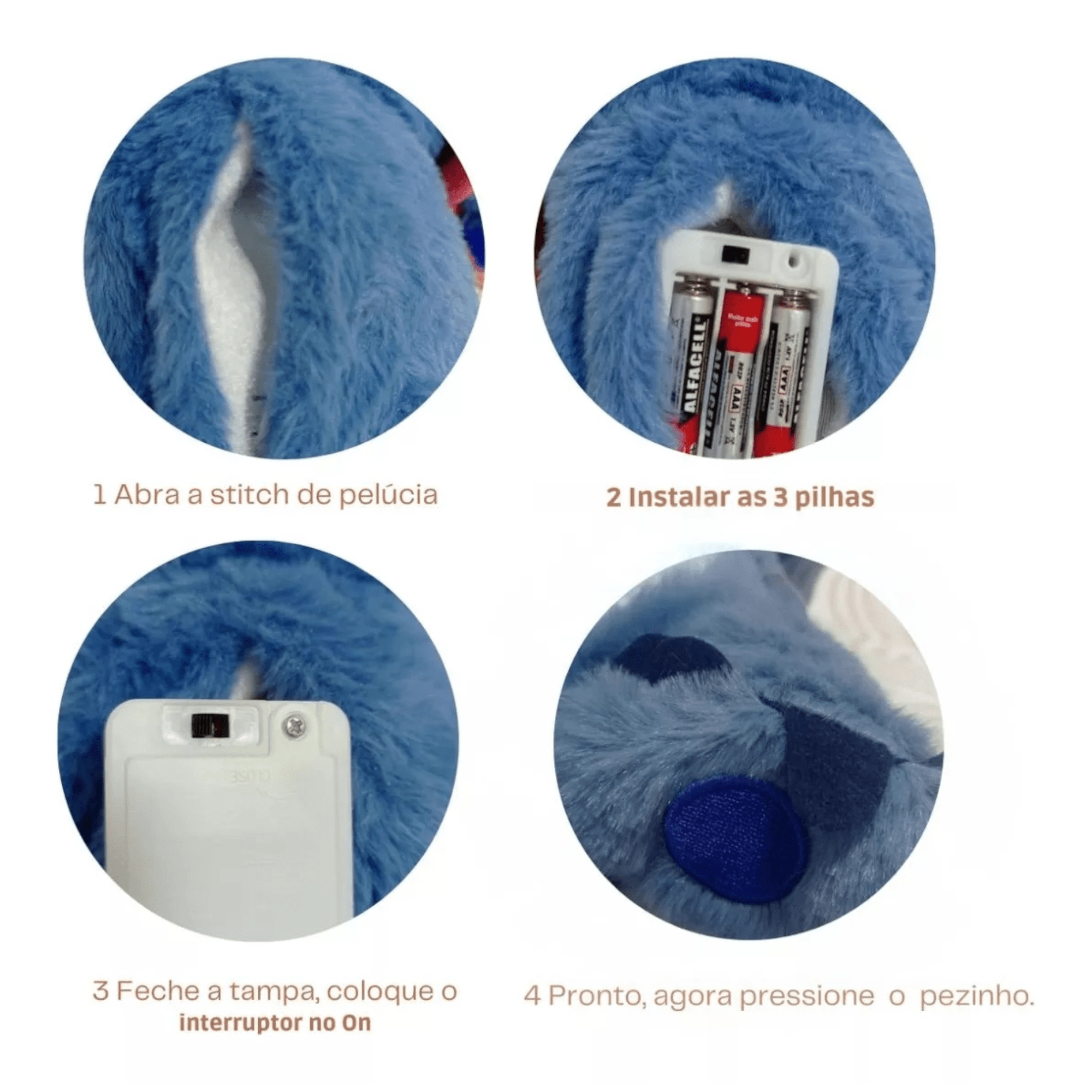 Meyer plišani Stitch koji diše i veselo svira!