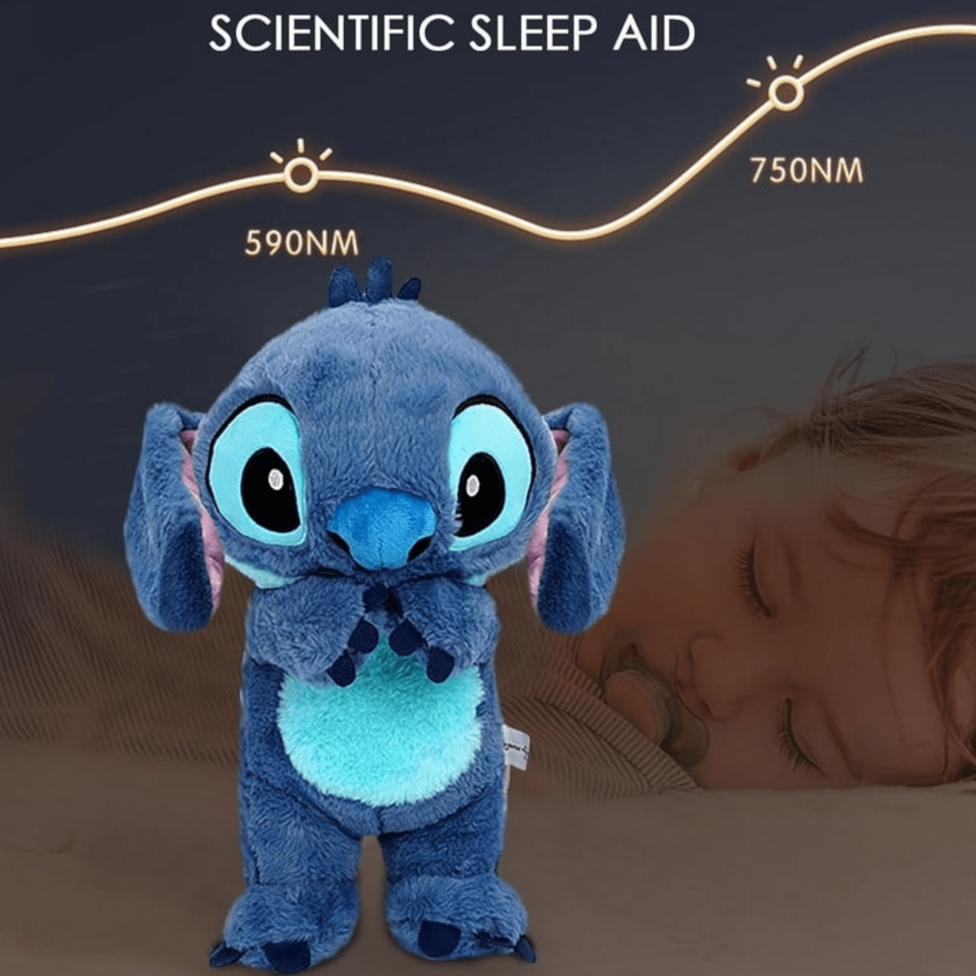 Meyer plišani Stitch koji diše i veselo svira!