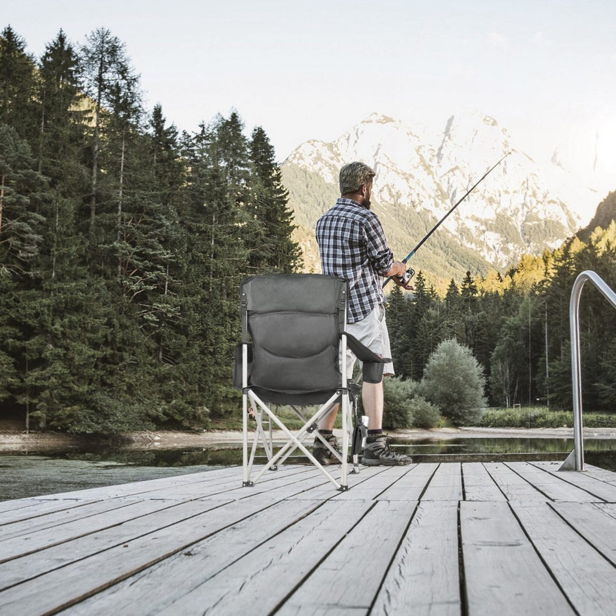 Lagana i Praktična Preklopna Kamping Stolica za Svakodnevne Avanture