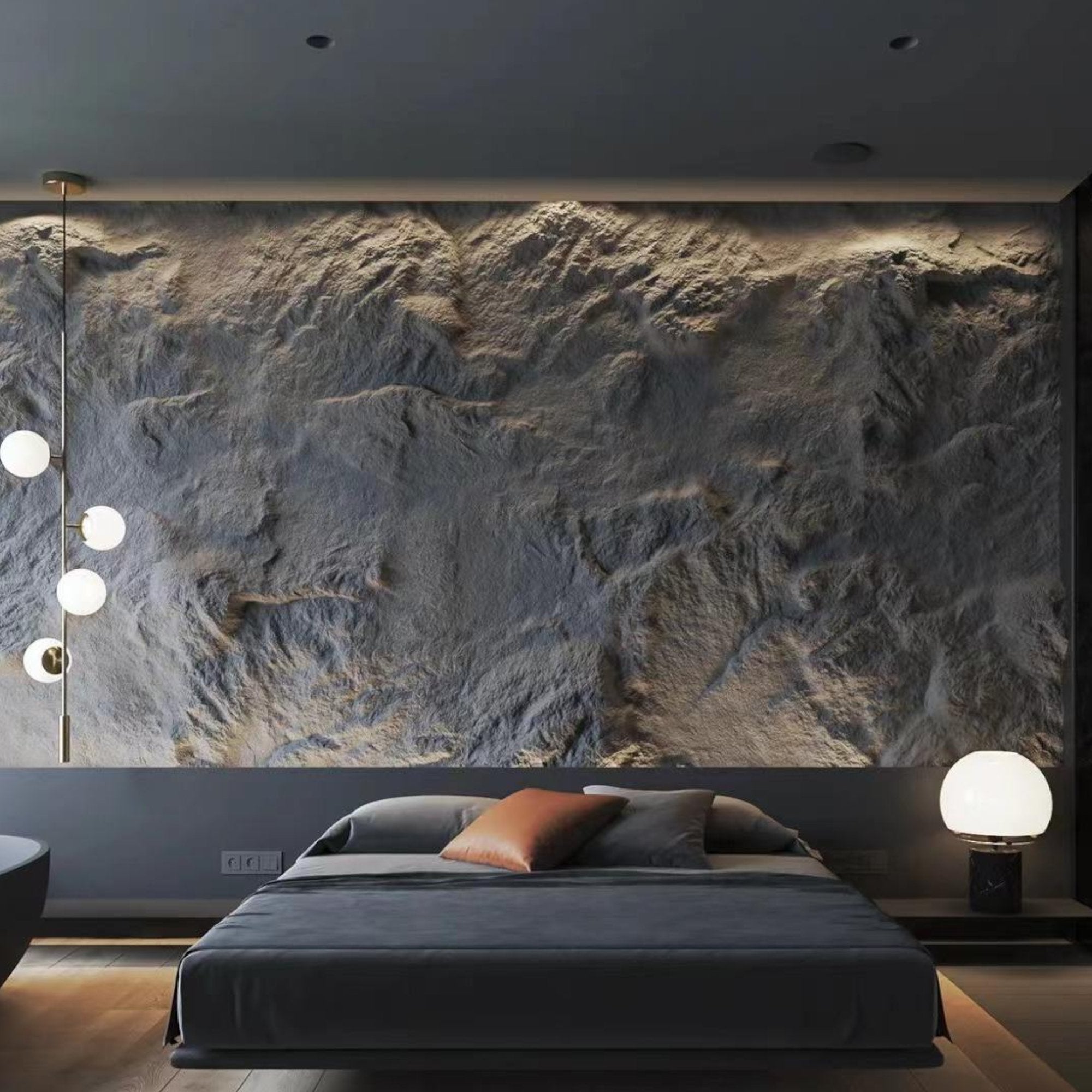 Luxurious Zidni PU Wall Panel