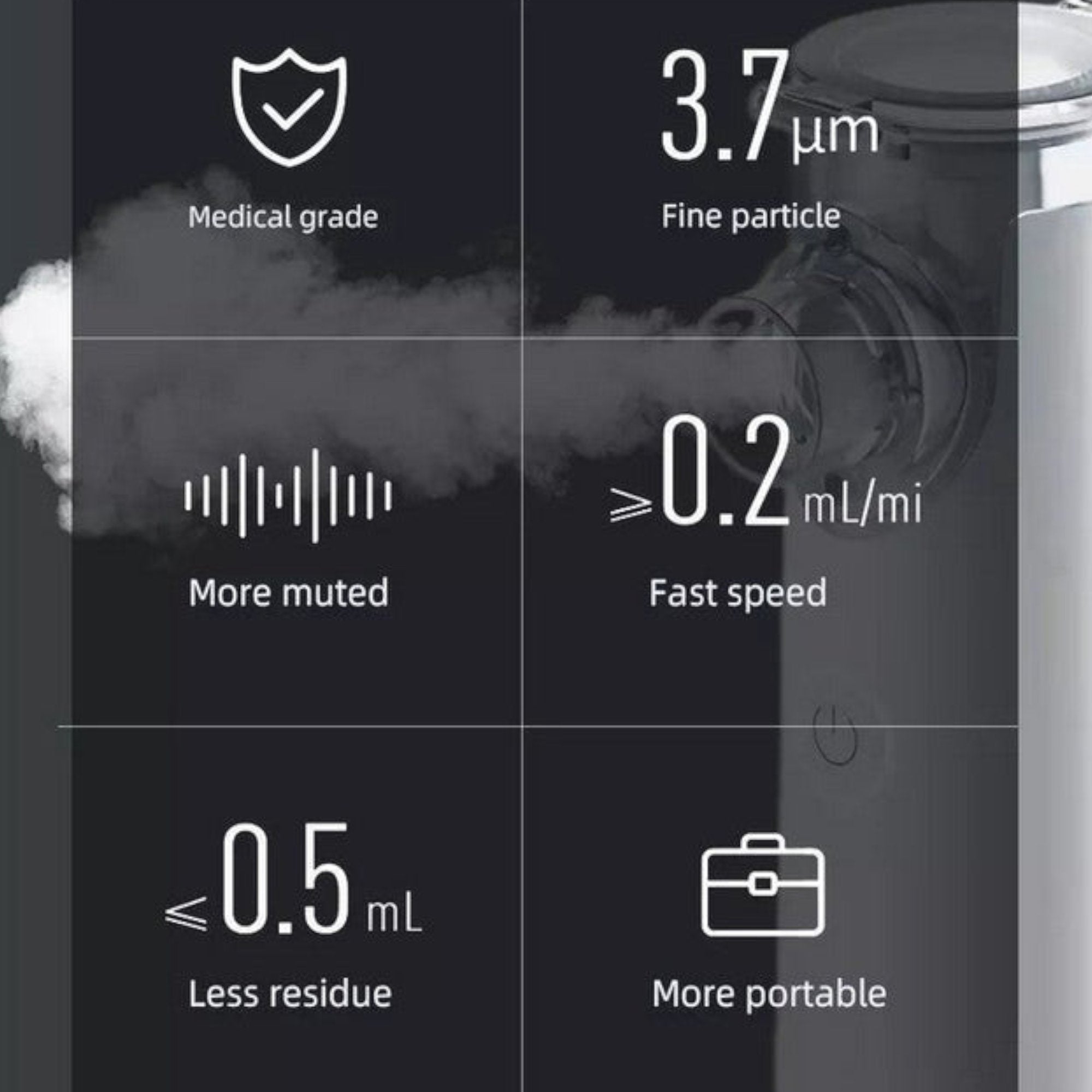 Prijenosni Inhalator za Djecu i Odrasle - Prirodno i Sigurno Udisanje S Providerom