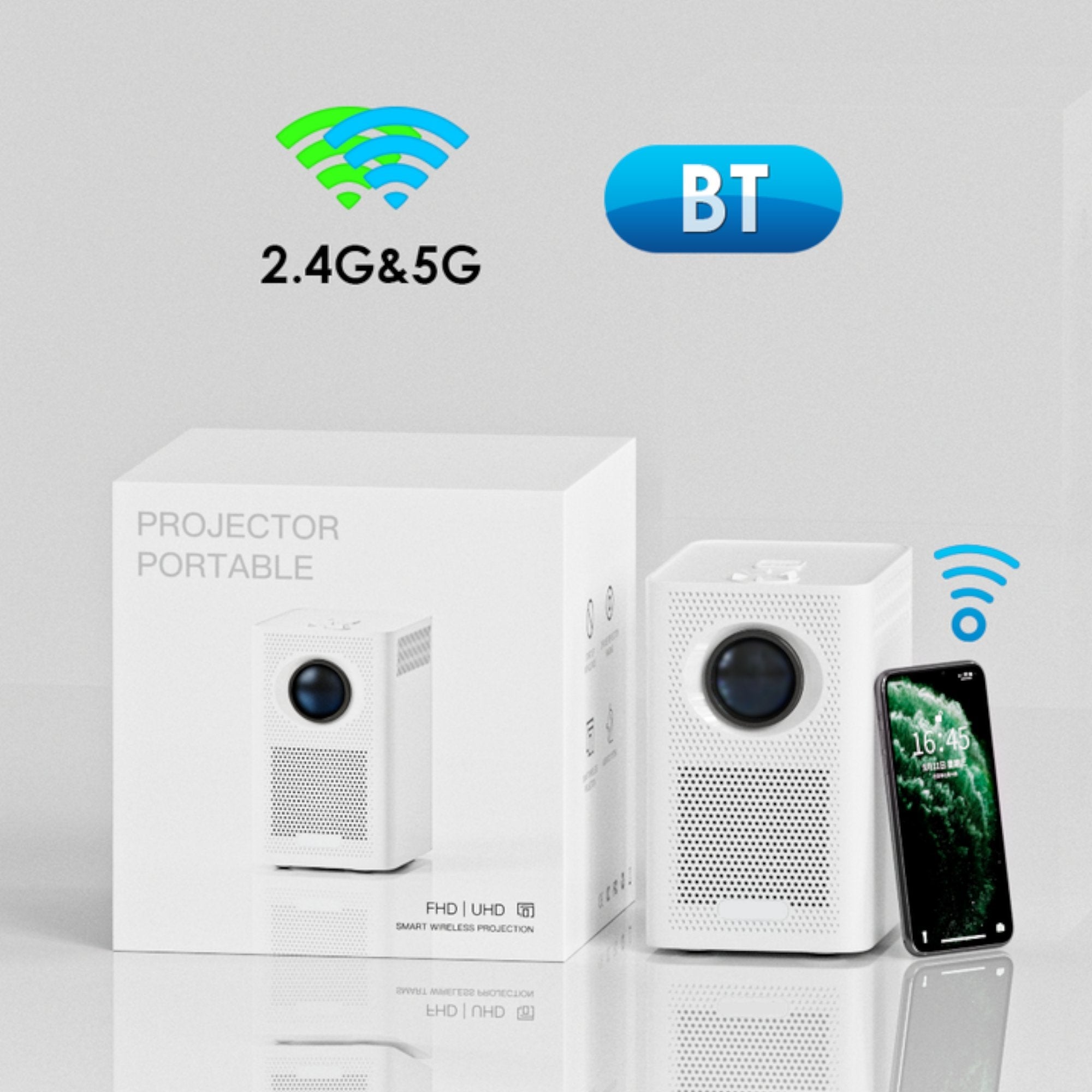 Projektor S30: Android TV Box mit 4/16GB und WLAN für ein cineastisches Erlebnis!