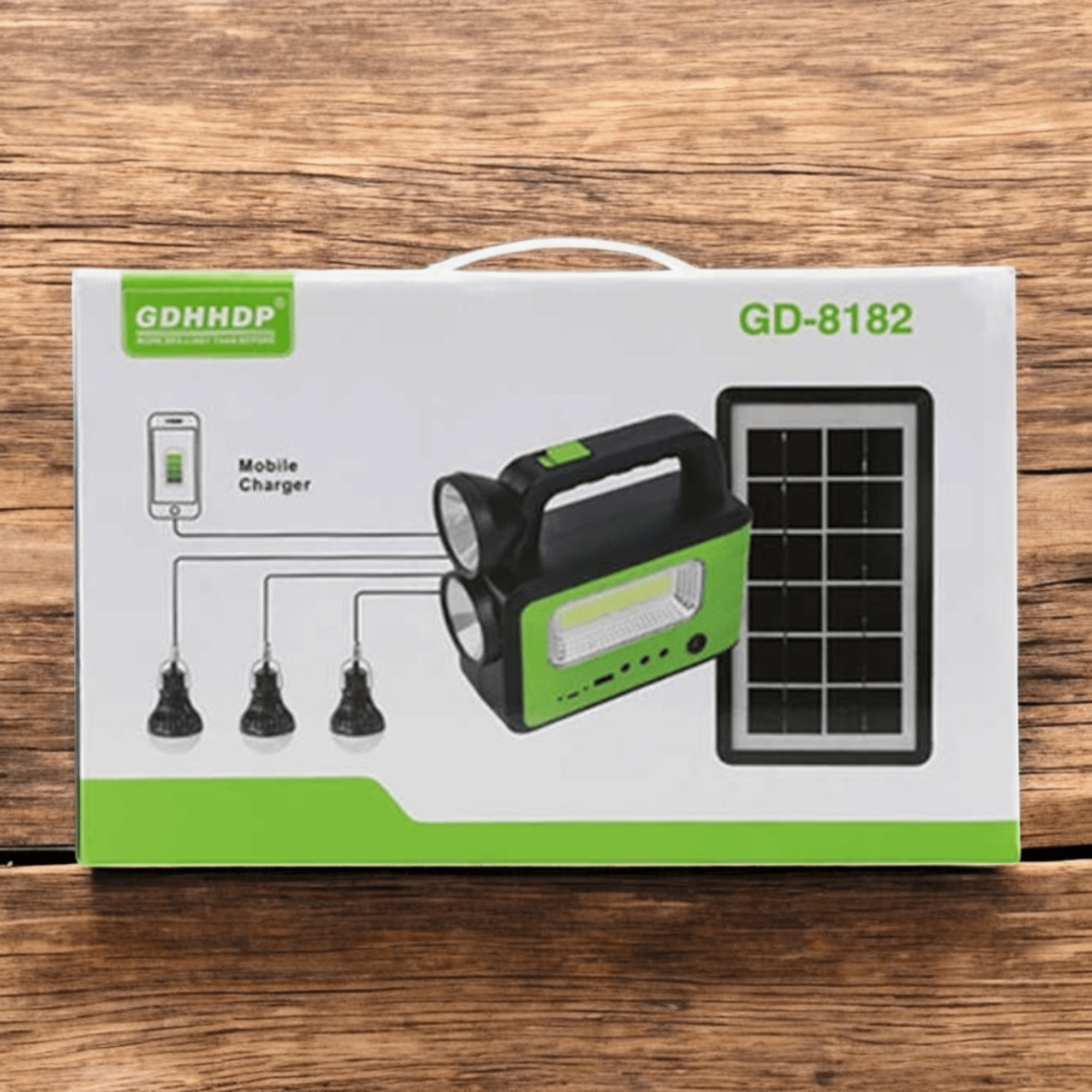 Inovativni Prijenosni Solarni Sustav "GD-8182" za Energetske Nezavisnosti