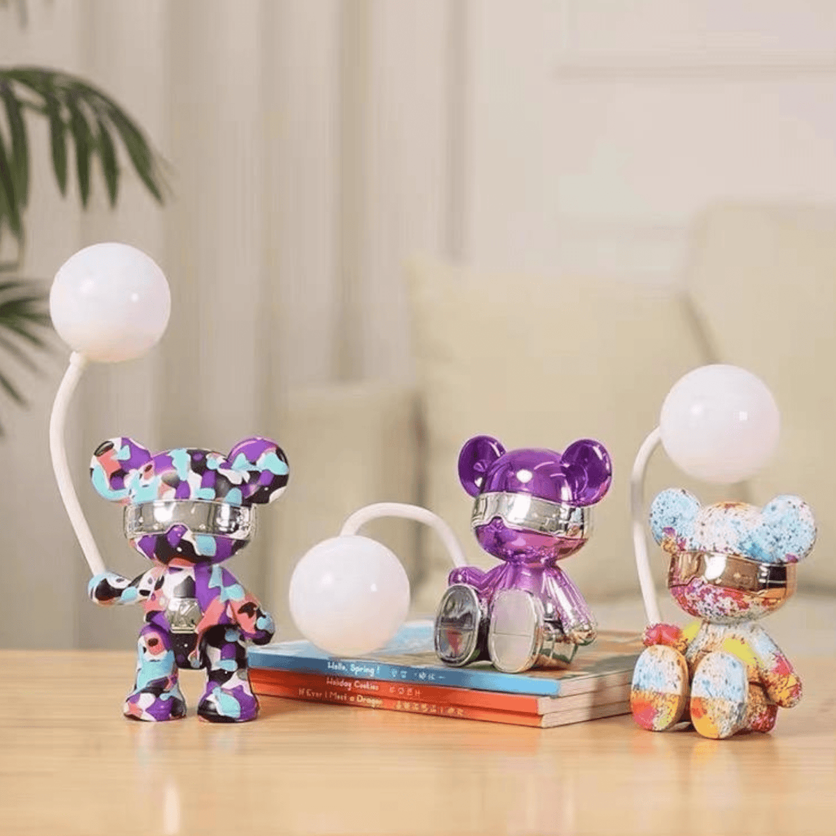 Elegantna punjiva stolna svjetiljka Teddy za svaki prostor