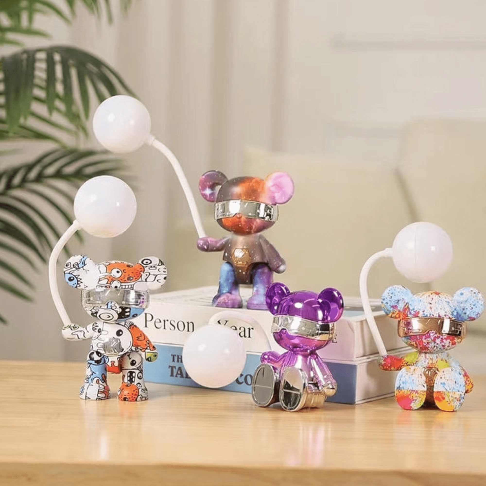 Elegantna punjiva stolna svjetiljka Teddy za svaki prostor