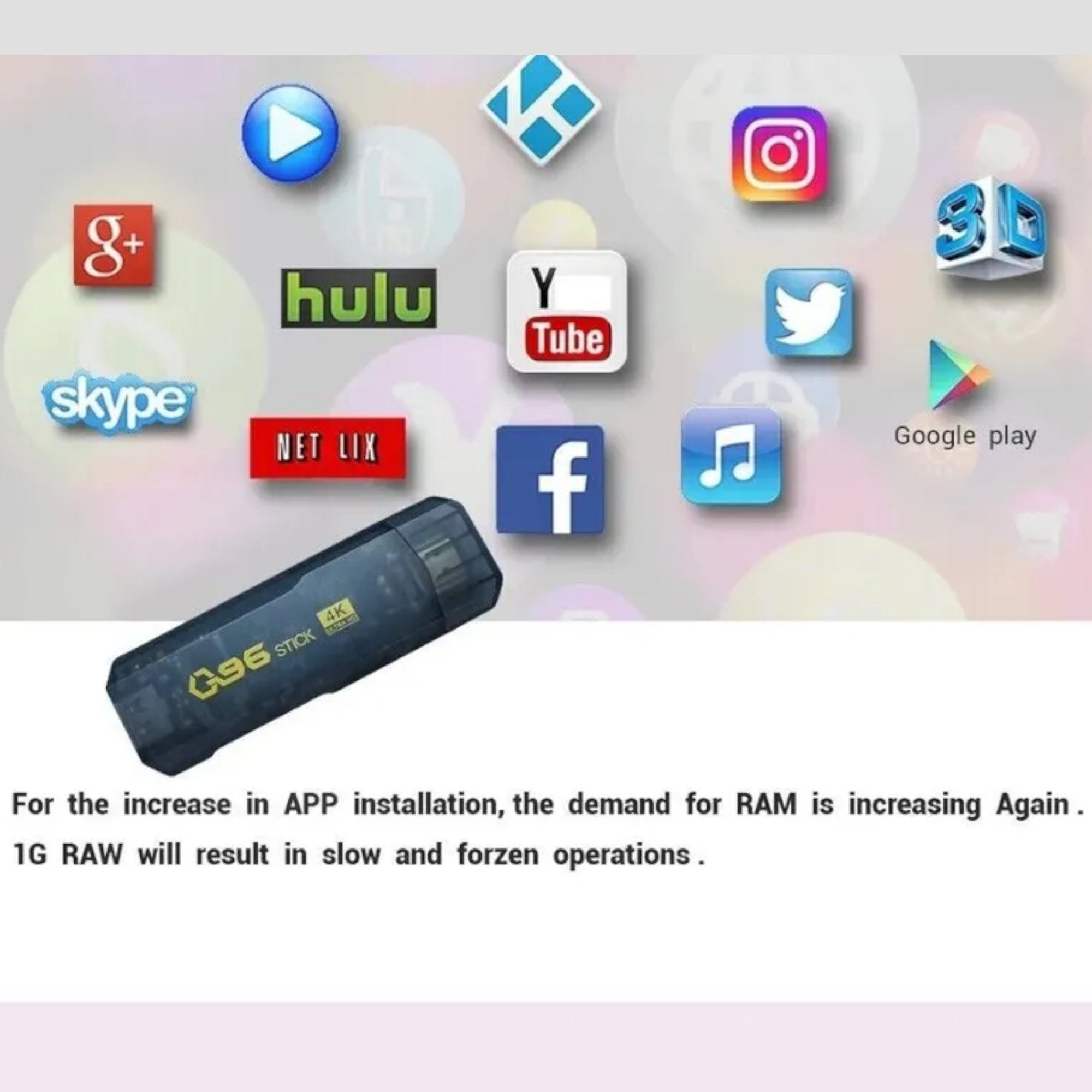 Q96 Android TV Stick with 8GB RAM and 128GB Storage – Unleash Your Entertainment!