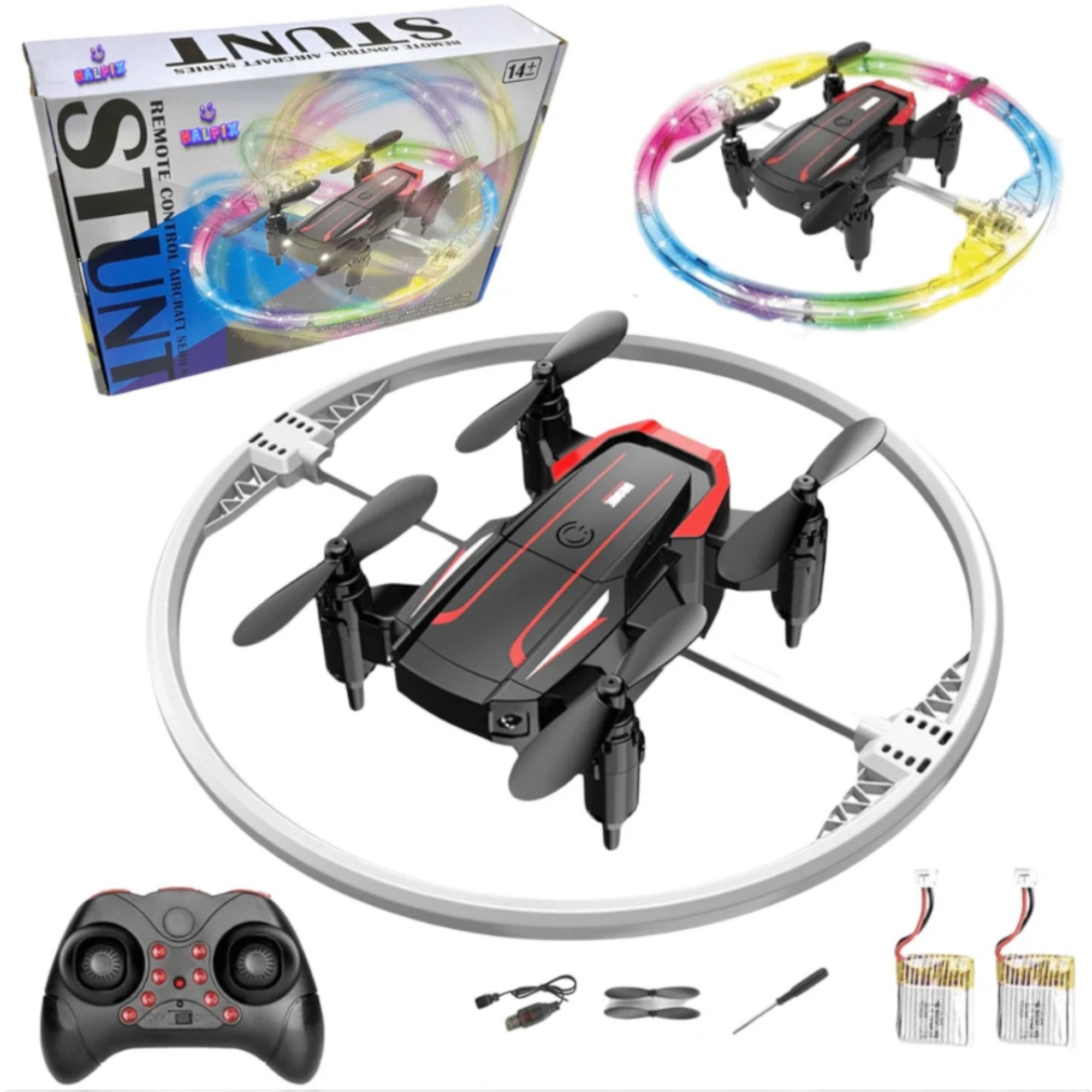 Mini Akrobatski Dron s Svjetlećim Efektima za Uzbudljive Letove