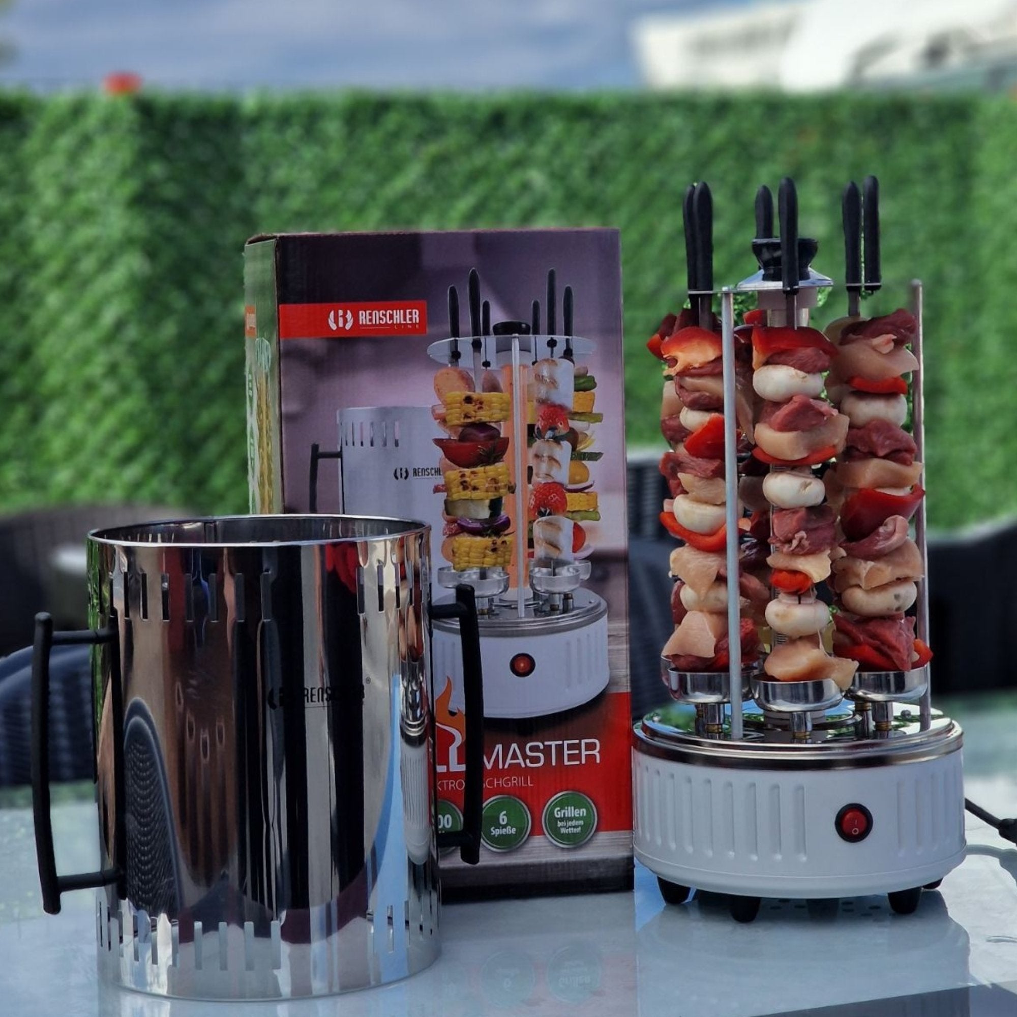 Renschler" Električni Roštilj sa Rotacijom - Savršeni Užitak za Vaše Grillanje!