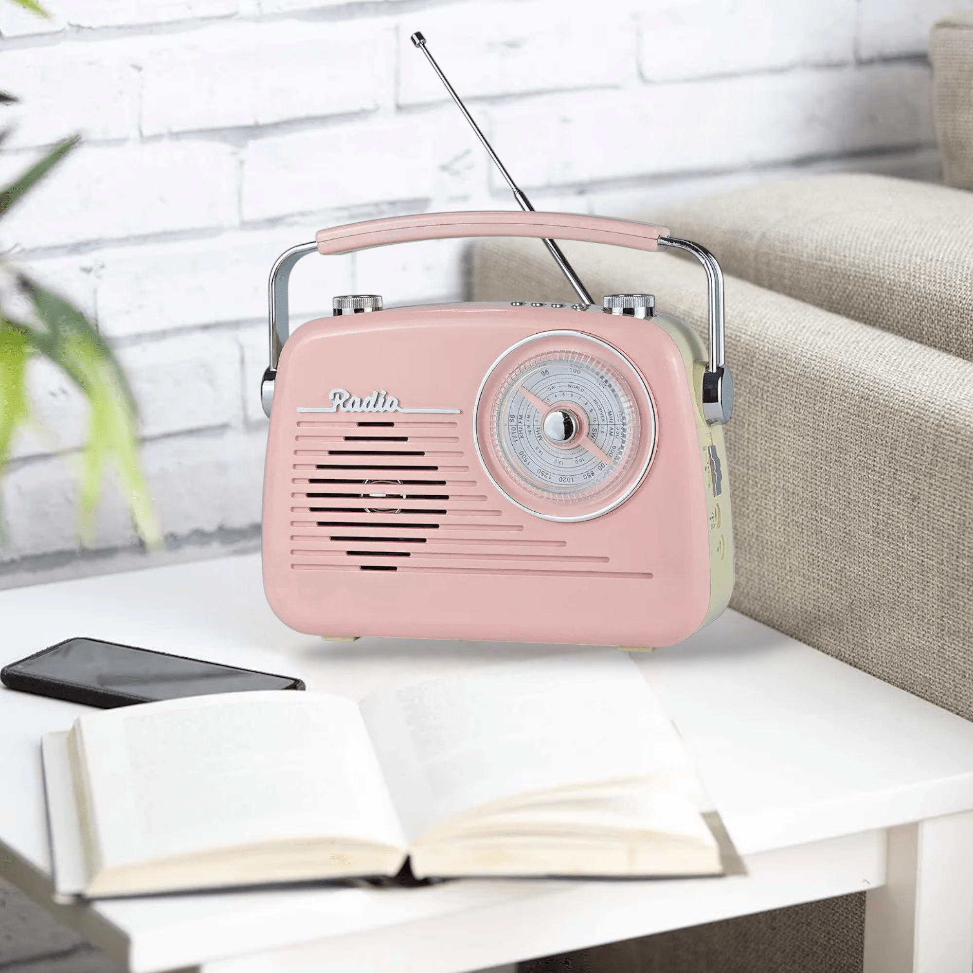 Vintage-Inspired Bluetooth Radio "MK-2181BT
