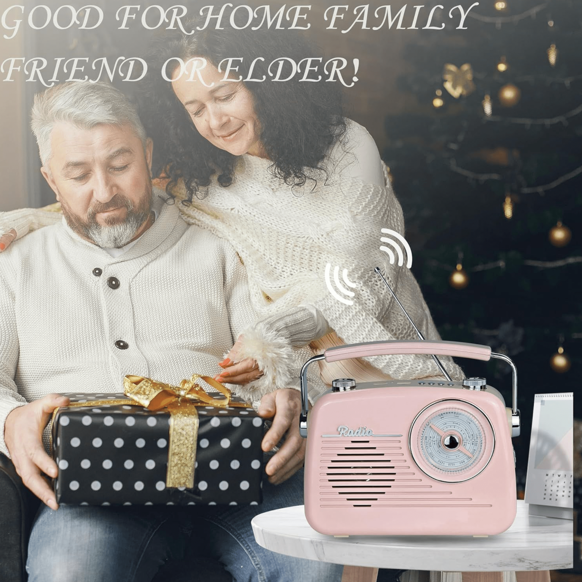 Vintage-Inspired Bluetooth Radio "MK-2181BT