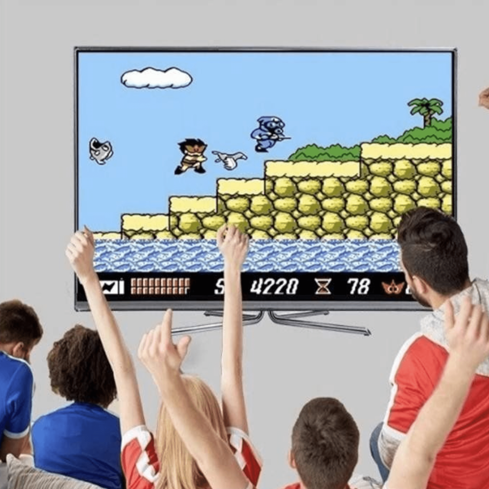 Zabavna Retro Konzola "FunGame3" sa 200 uzbudljivih igara