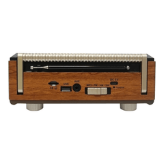 Vintage Rechargeable Radio MD-1306BT-S