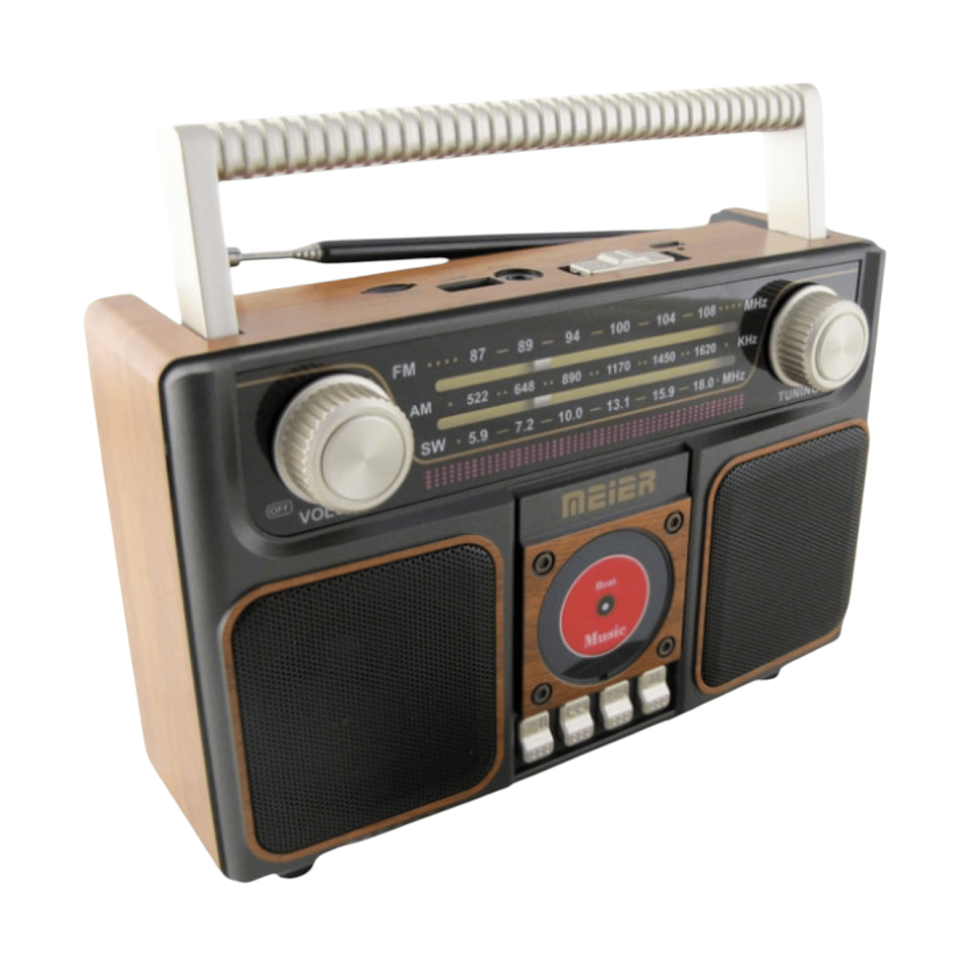 Vintage Rechargeable Radio MD-1306BT-S