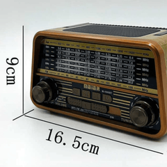 Radio rétro "M-1940BT" - Son Vintage et Connectivité Bluetooth