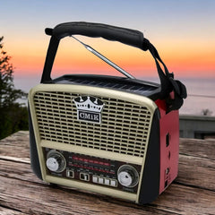 Vintage Solar Bluetooth Radio "MK-455UC-BT