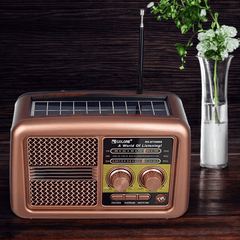 Nostalgic Solar Bluetooth Radio "RX-BT3600S