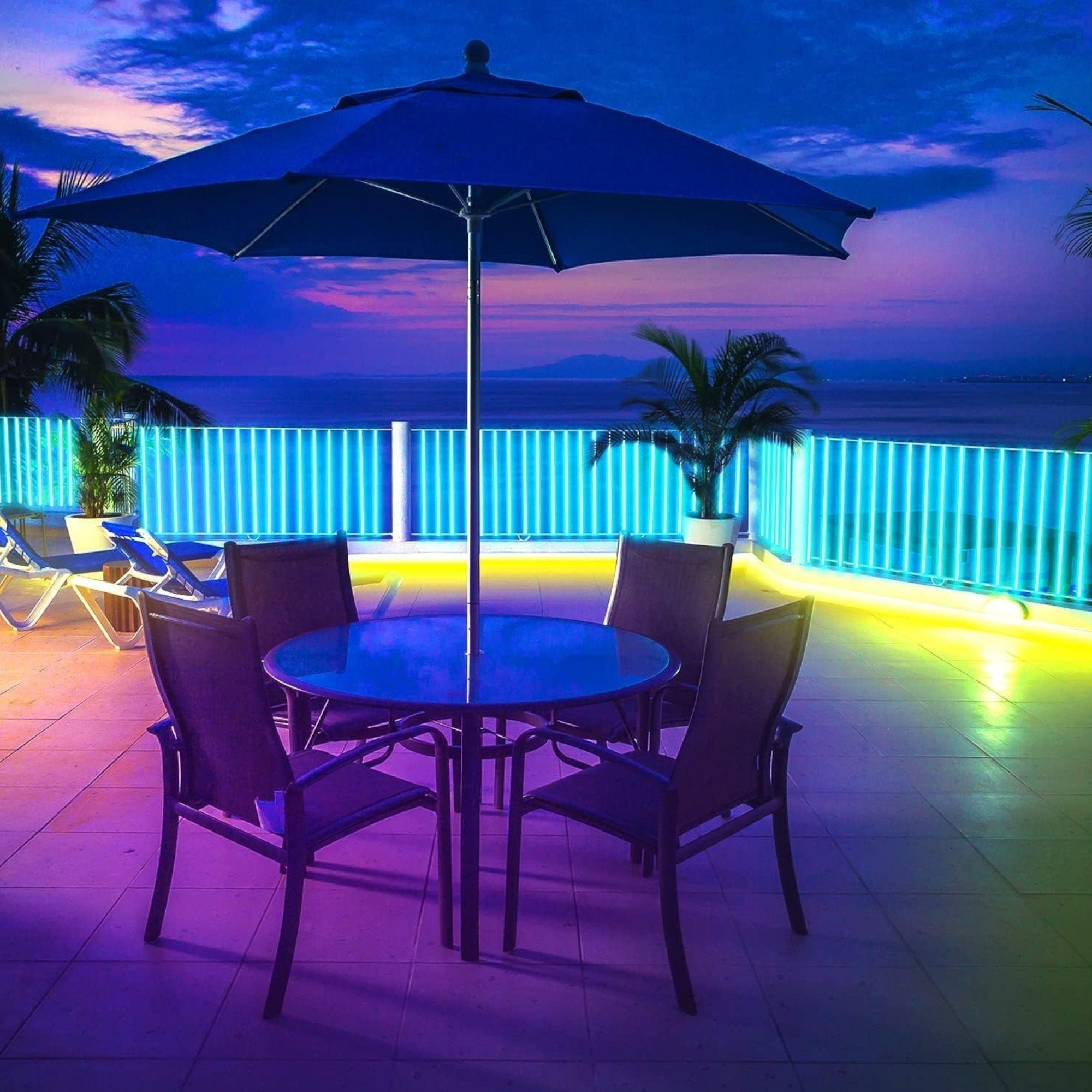Rixme 5m RGB LED Neon Strip - Illuminate Your Space with Vibrant Colors!