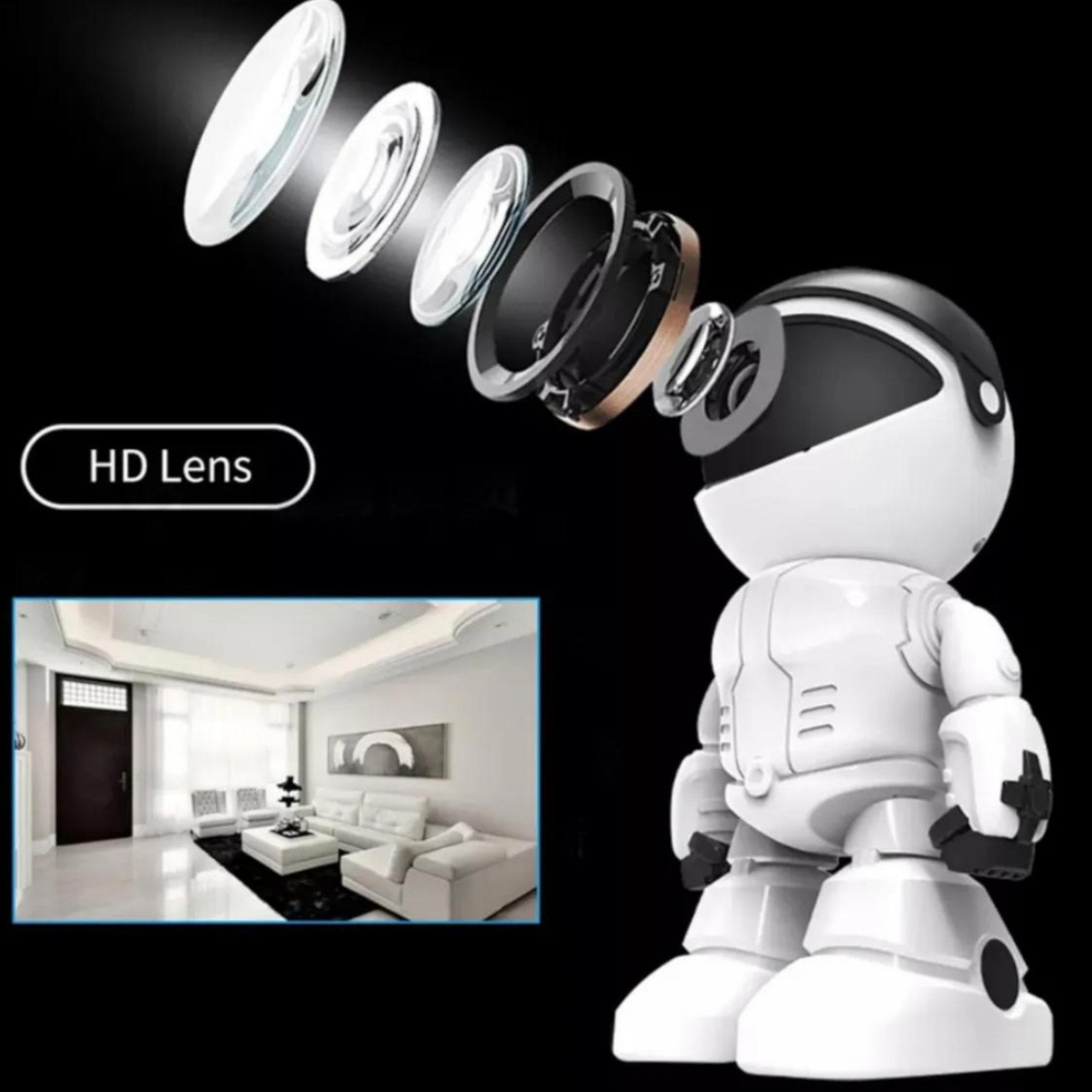 Inteligentna Skrivena Audio Kamera 1080P sa Robotom
