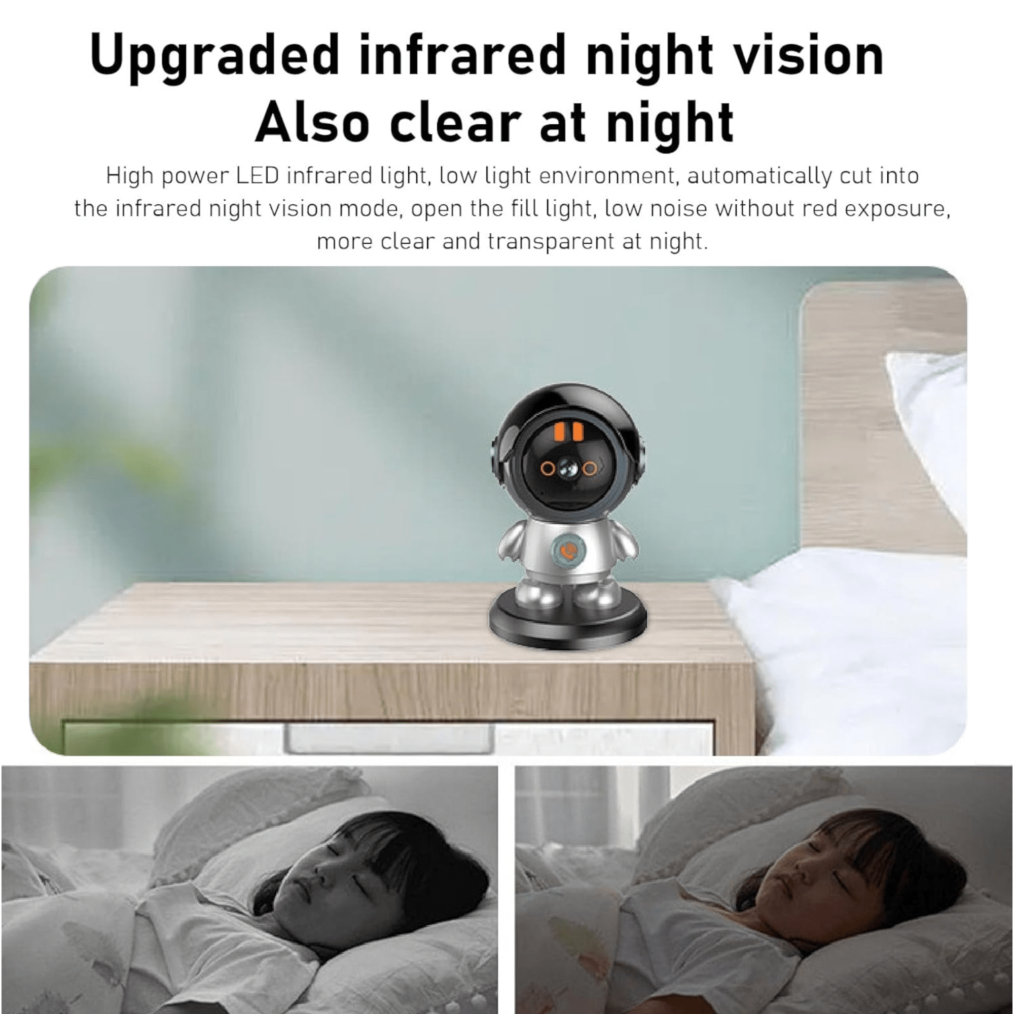 Pametna Robot WiFi Kamera sa Skrivenim Objektivom