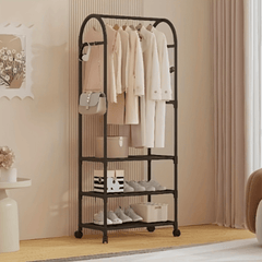 Stylish Rotating Free-Standing Clothing Rack