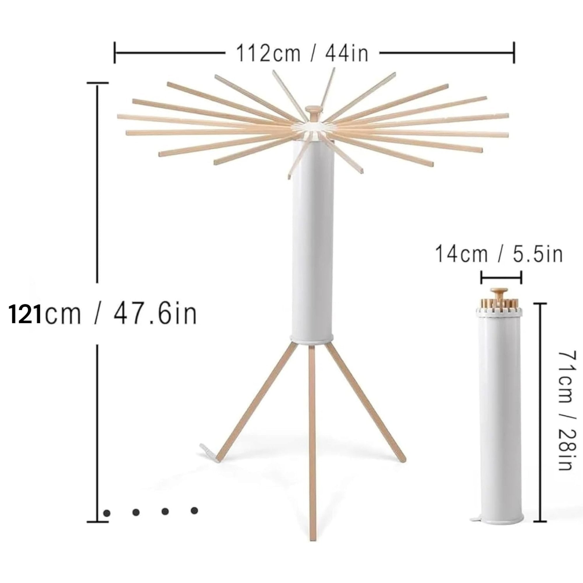 Revolucionarni Rotirajući Stalak za Sušenje Veša - Okrenite do 360°!