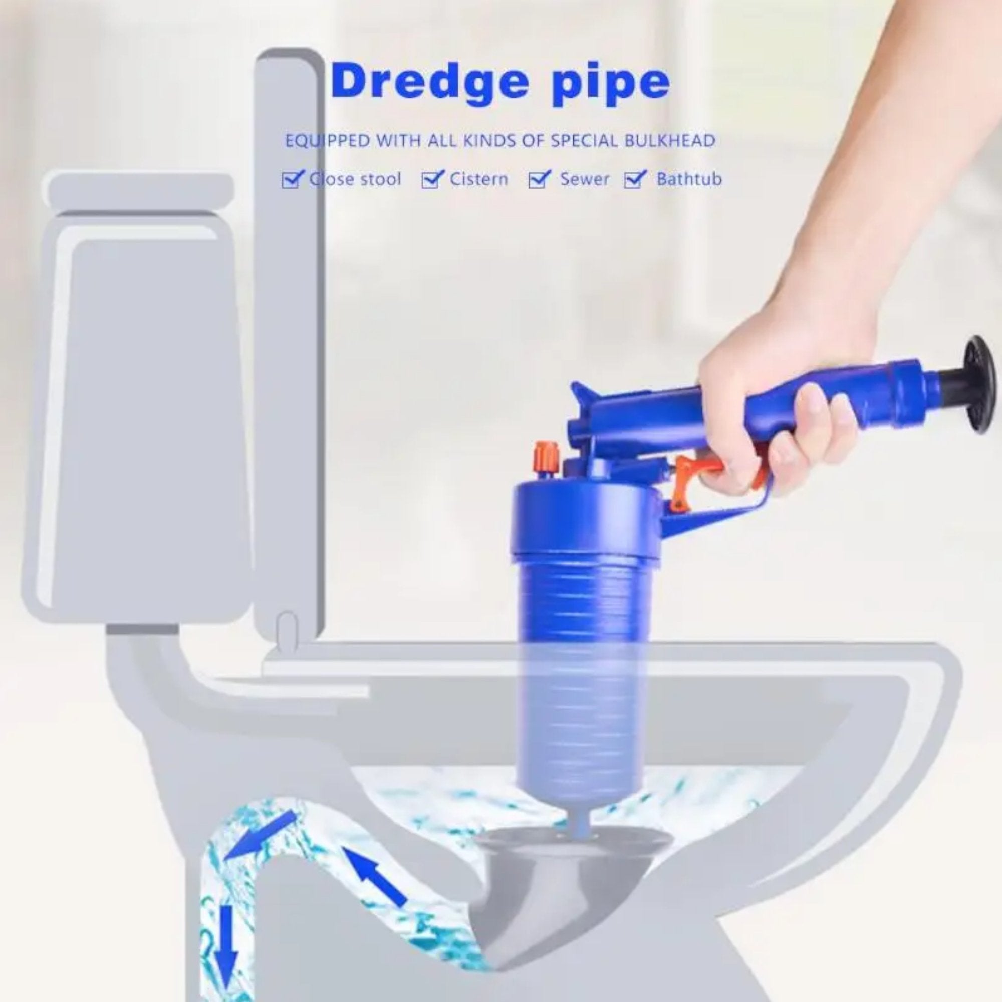 Snažna Ručna Pumpa za Efikasno Čišćenje Odvoda