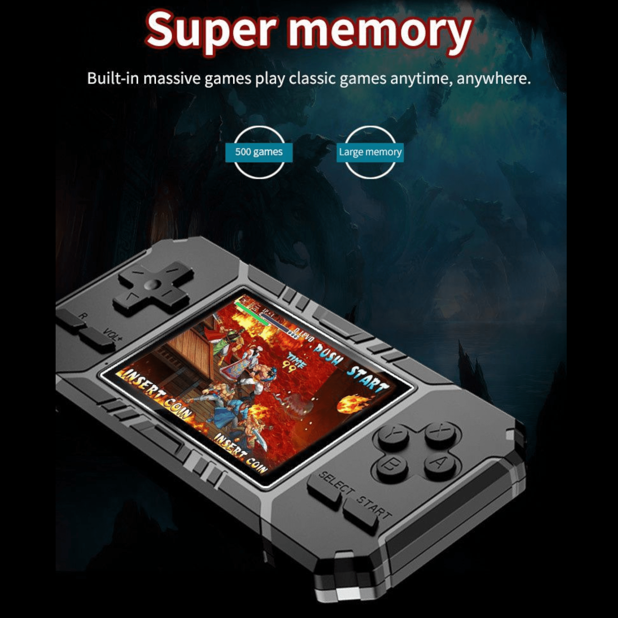 S8 Vintage Portable Gaming Console