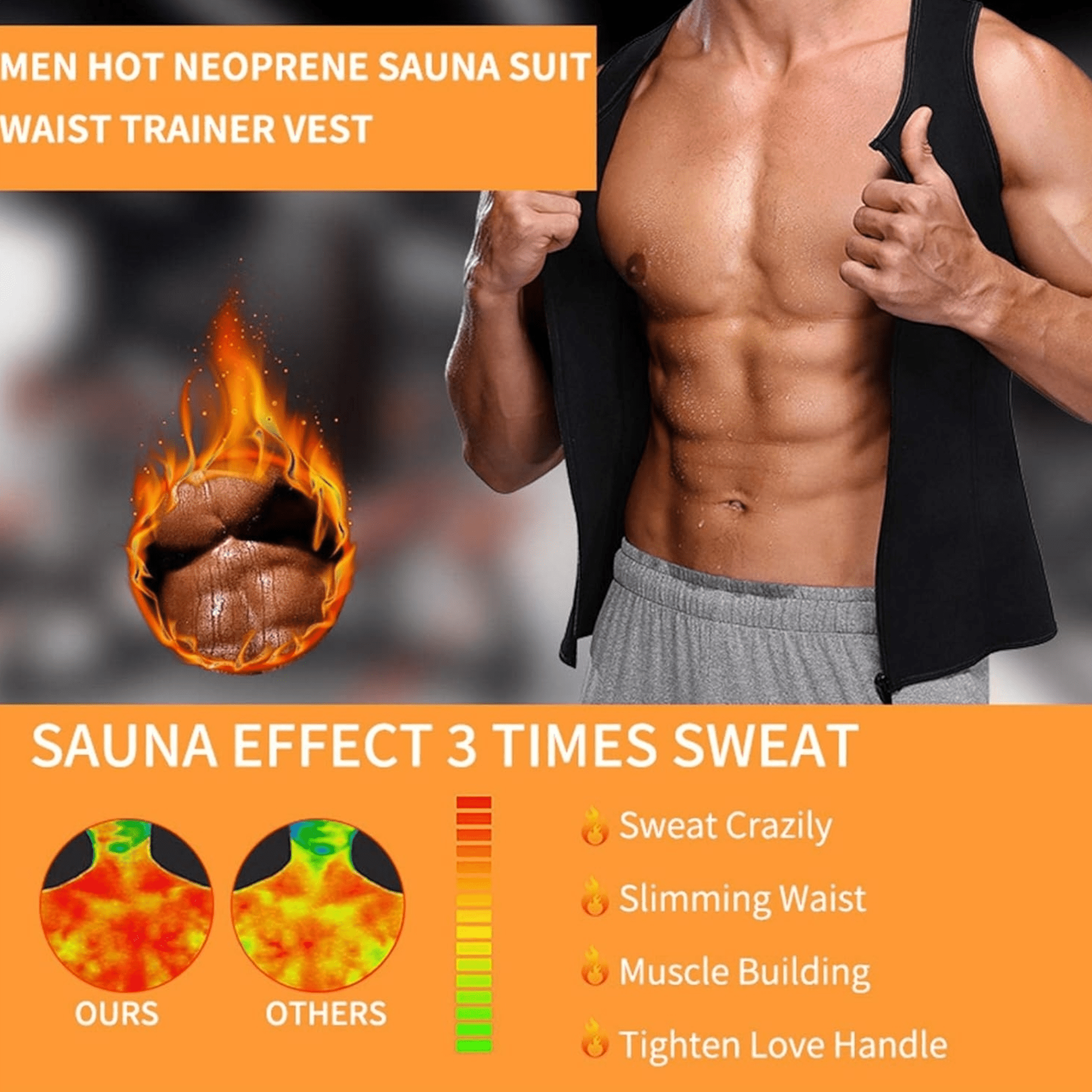 Sauna prsluk za transformaciju tijela