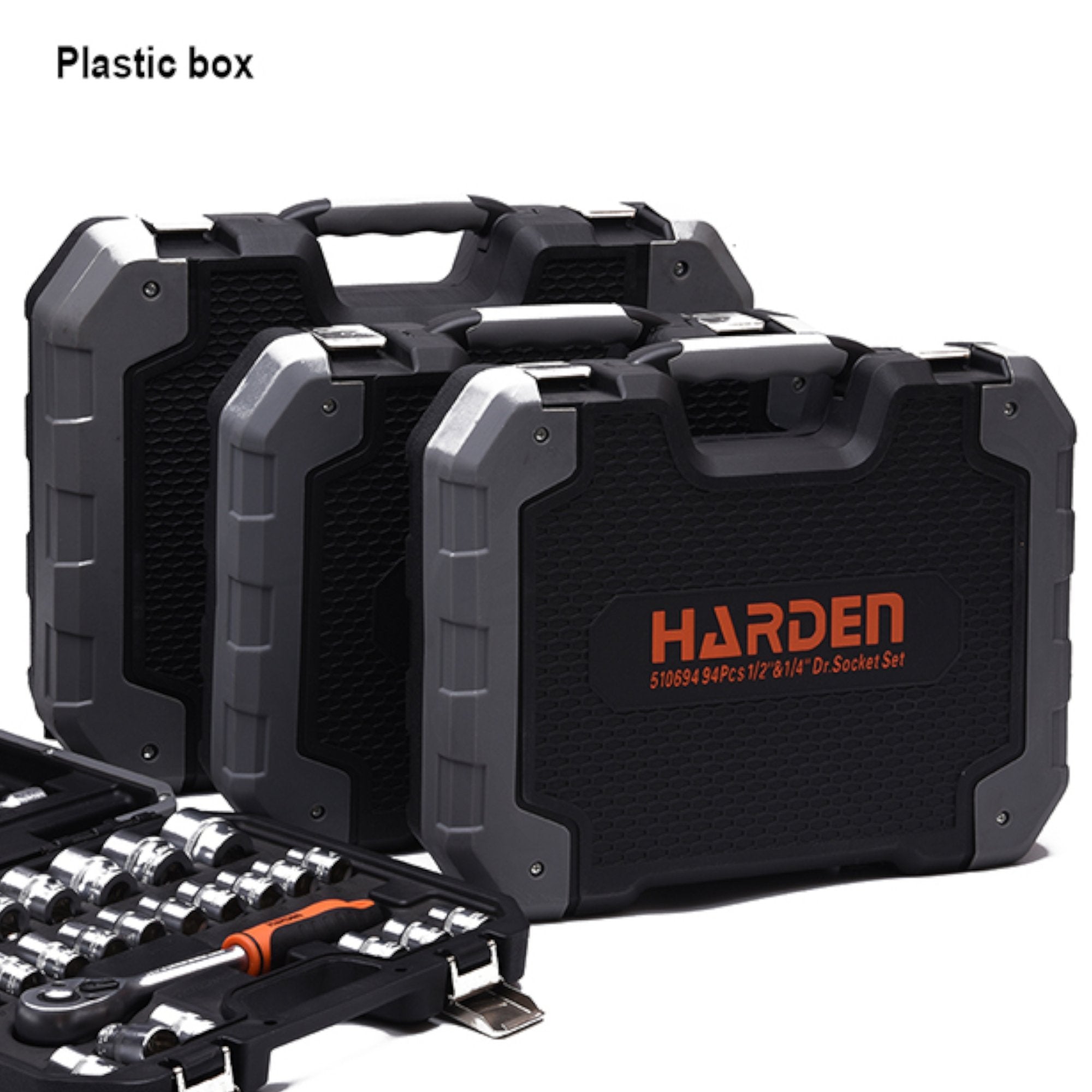 Komplet alata "HARDEN" u 132 dela - savršeni izbor za svaki projekat!