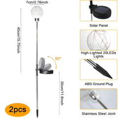 Čarobni Set LED Solarnih Kugli