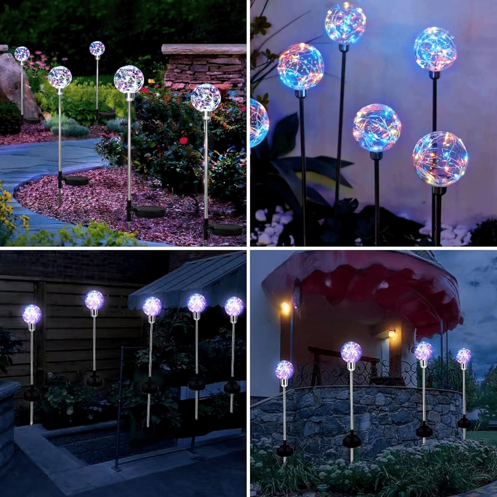 Čarobni Set LED Solarnih Kugli
