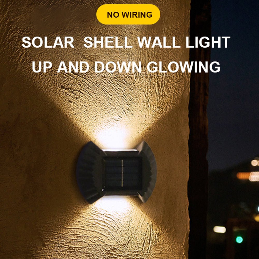 Elegantan set od 4 solarne zidne lampe za savršenu atmosferu u vašem prostoru!
