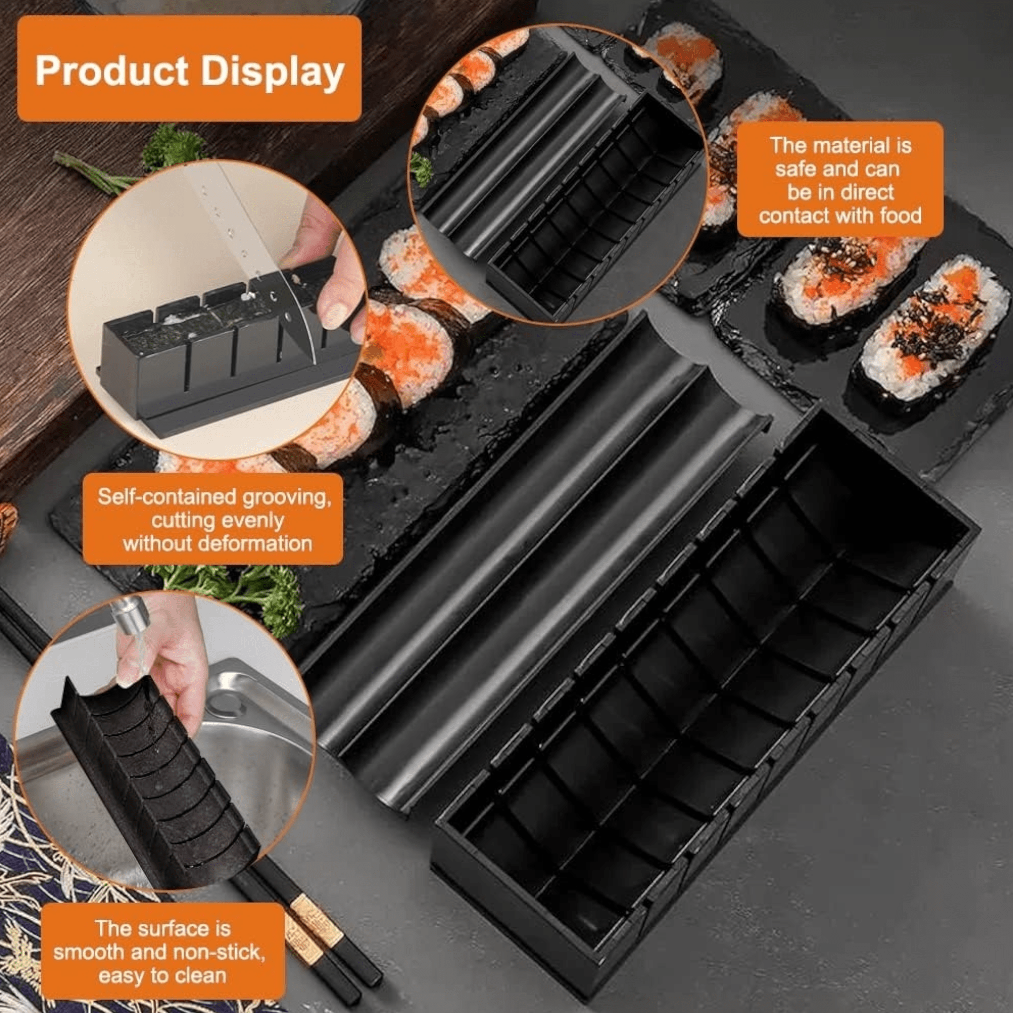 Sushi set "Midori" – Uživajte u pravljenju omiljenih japanskih delikatesa kod kuće!